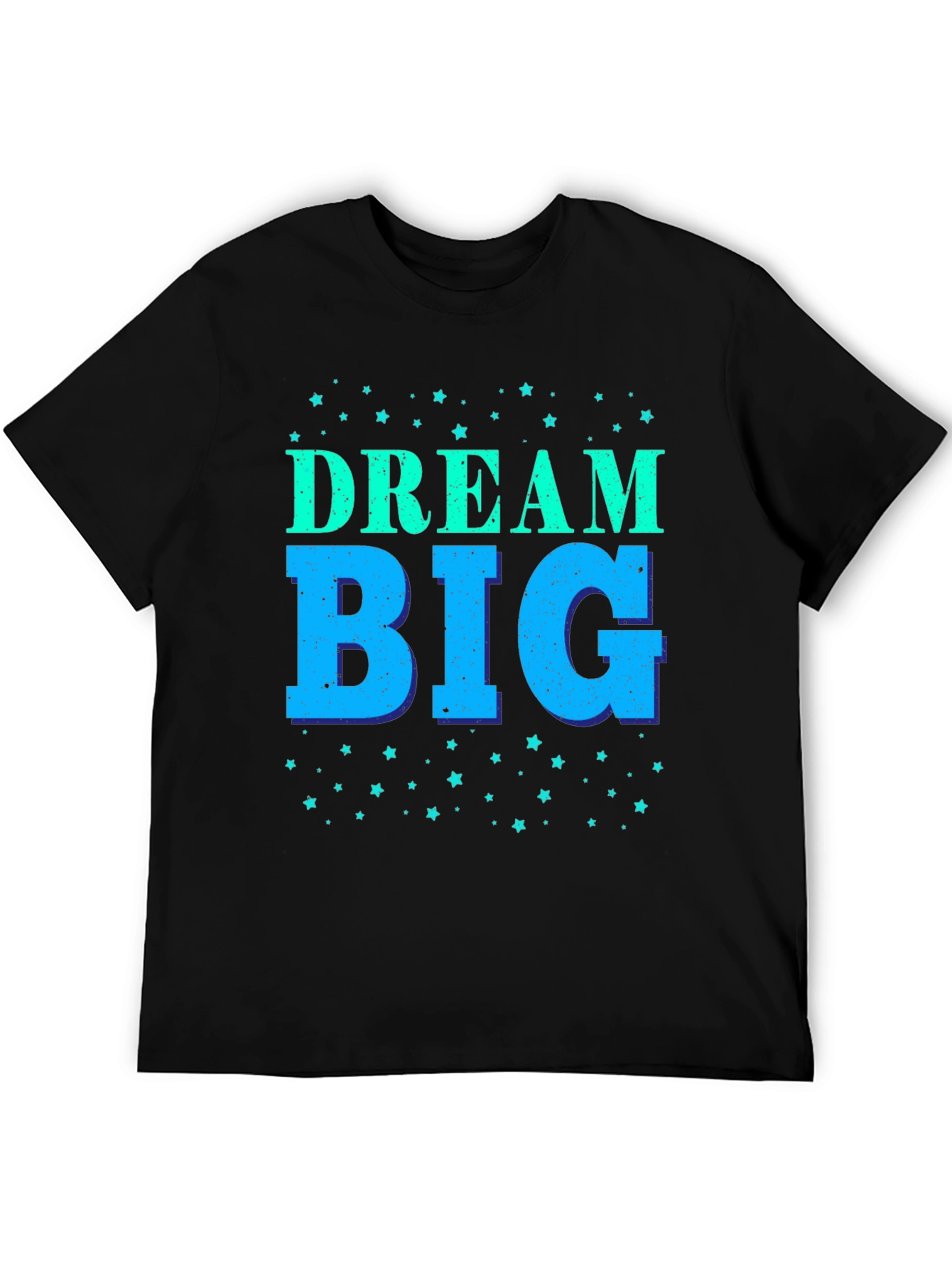 Dream Big Black Graphic Tee