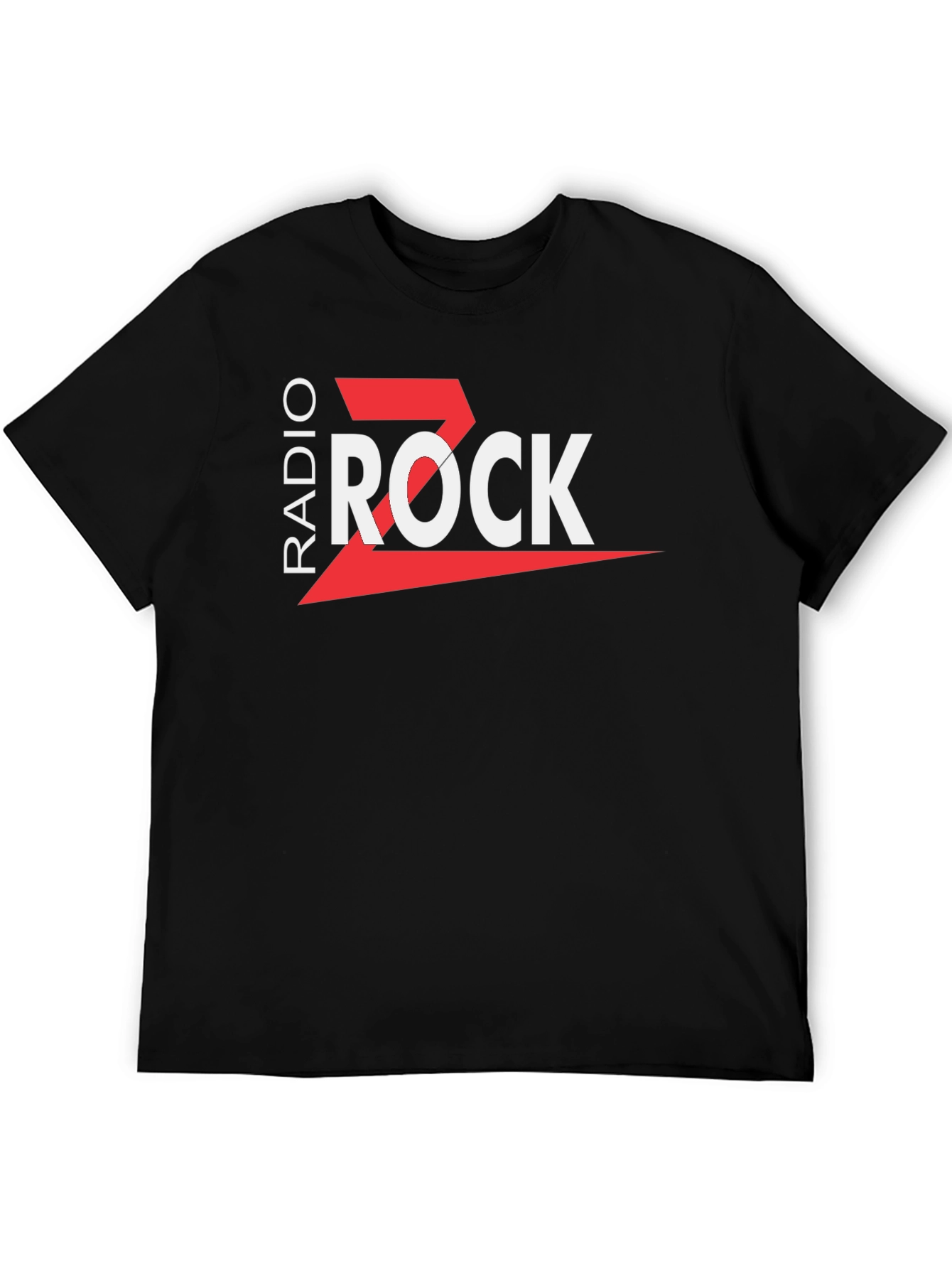 Radio Rock Black T-Shirt - Stylish Music Tee