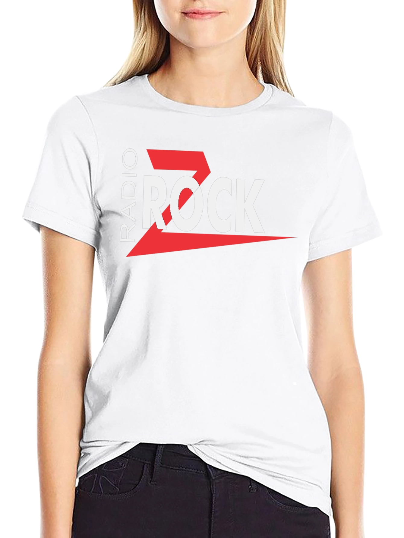 Radio Rock Black T-Shirt - Stylish Music Tee