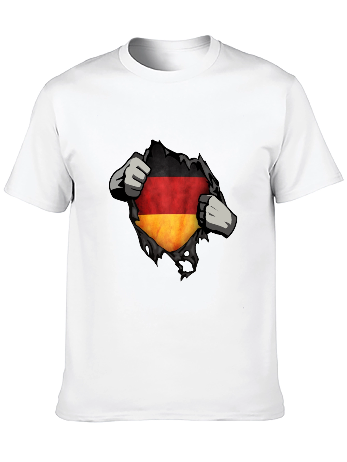 Germany Flag Ripped T-Shirt - Patriot Pride