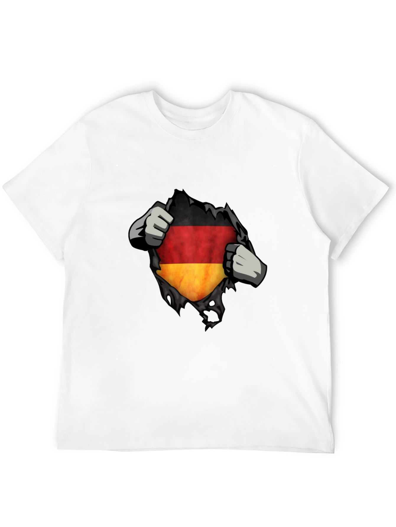 Germany Flag Ripped T-Shirt - Patriot Pride