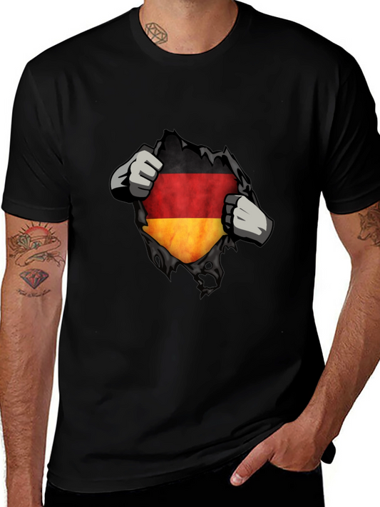 Germany Flag Ripped T-Shirt - Patriot Pride
