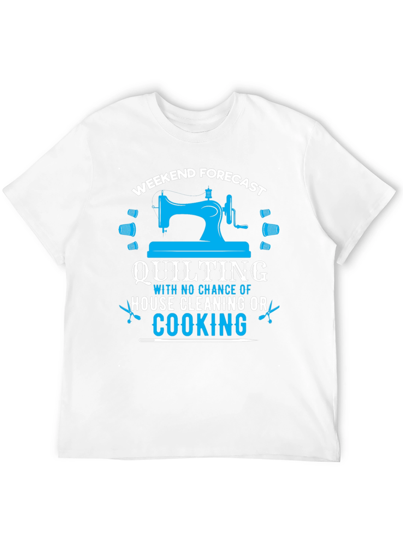 Weekend Quilting Forecast T-Shirt