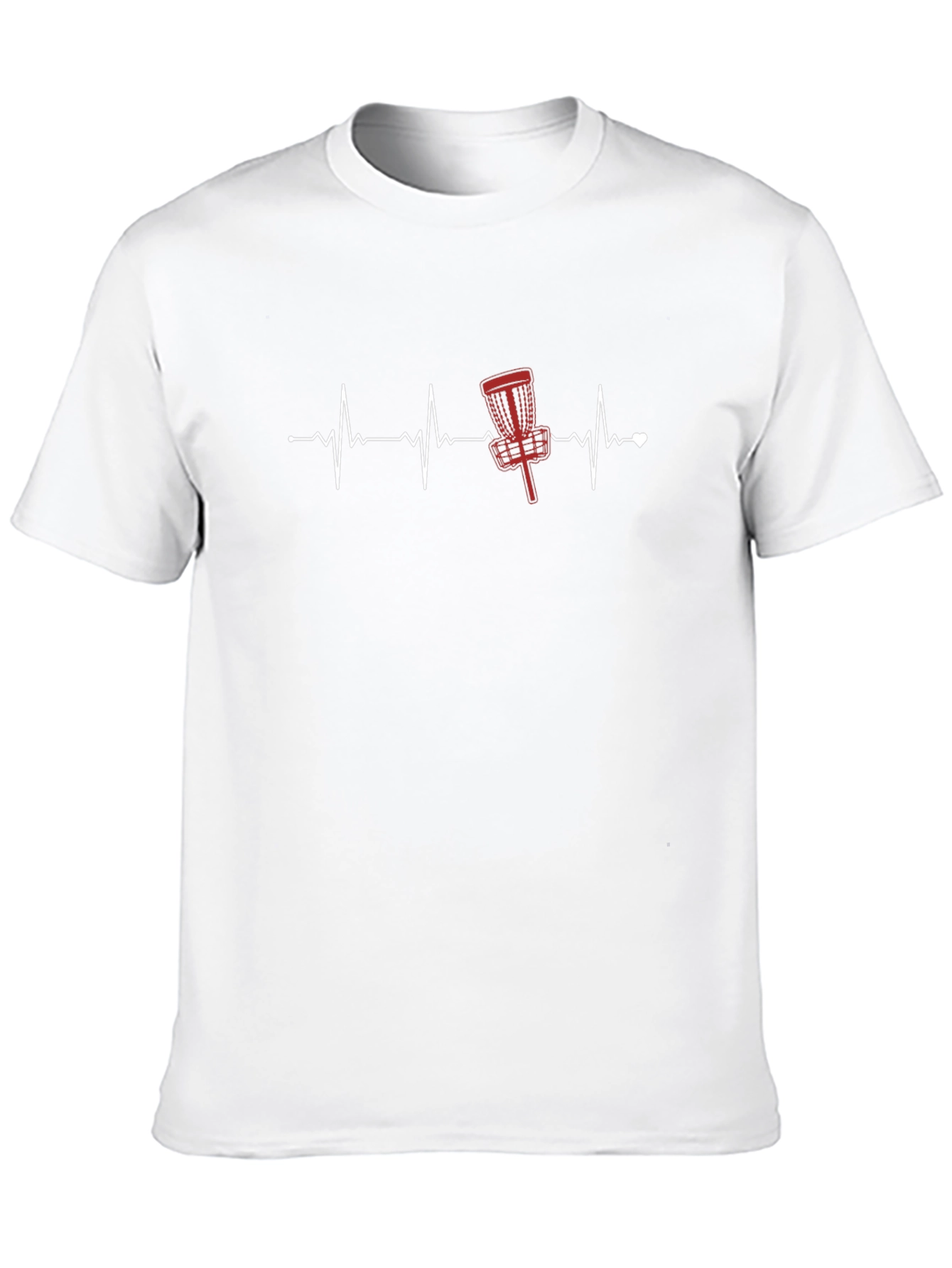 Disc Golf Heartbeat T-Shirt
