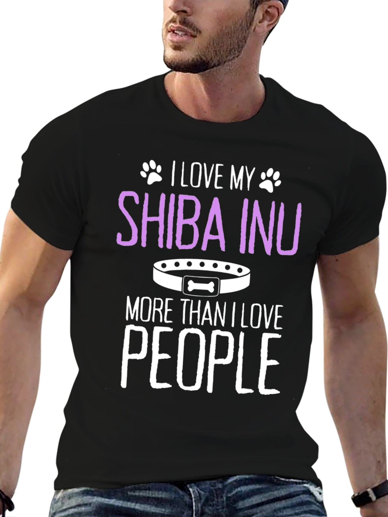 I Love My Shiba Inu T-Shirt