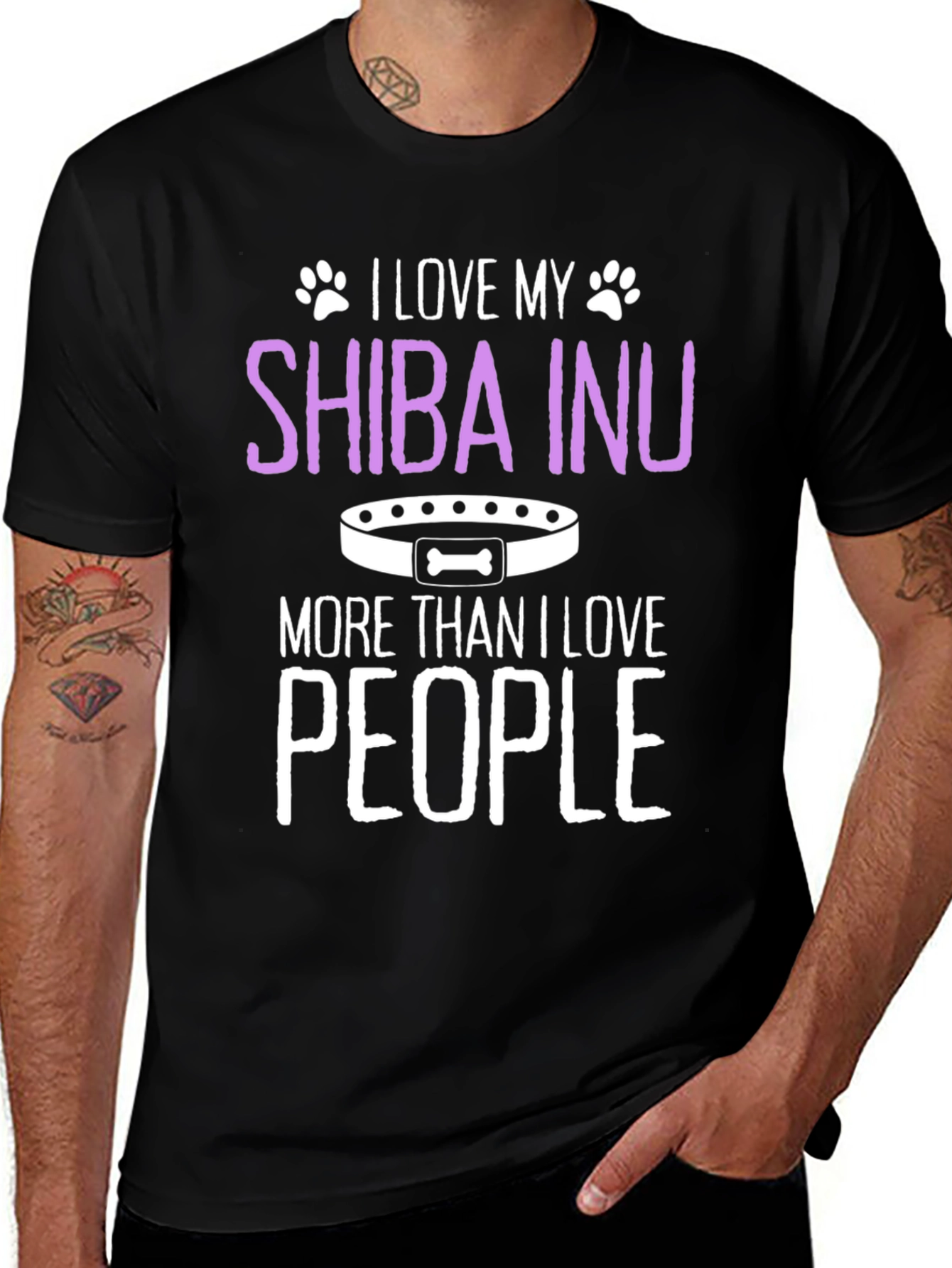 I Love My Shiba Inu T-Shirt