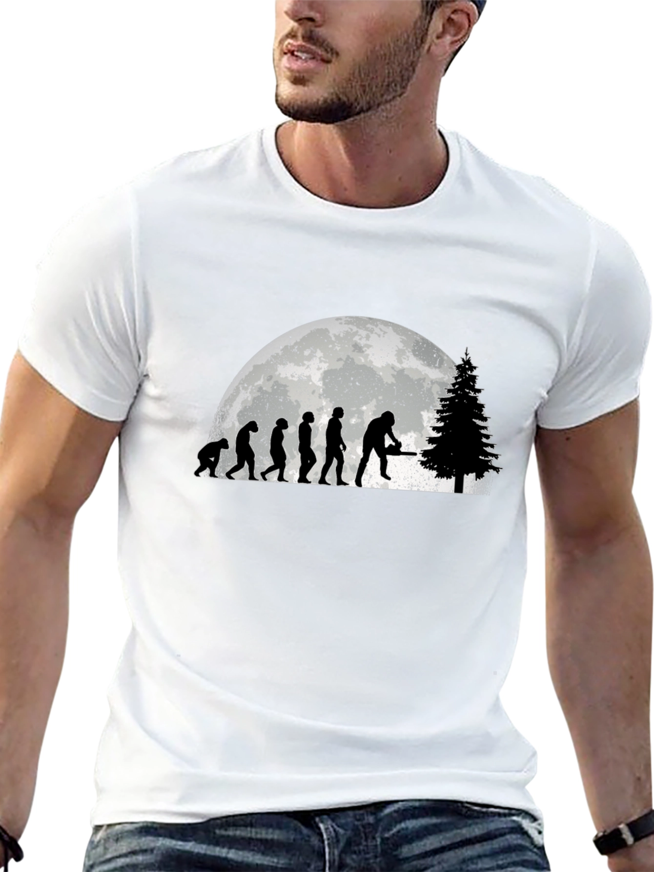 Evolution of Lumberjack T-Shirt