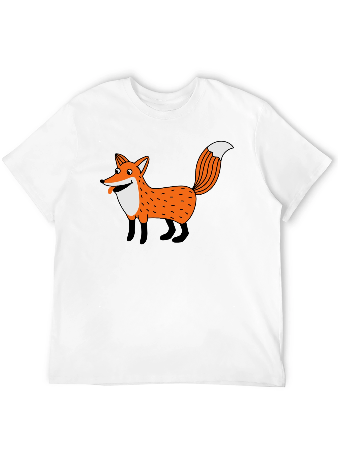 Fox Graphic Tee - Mens Black T-Shirt