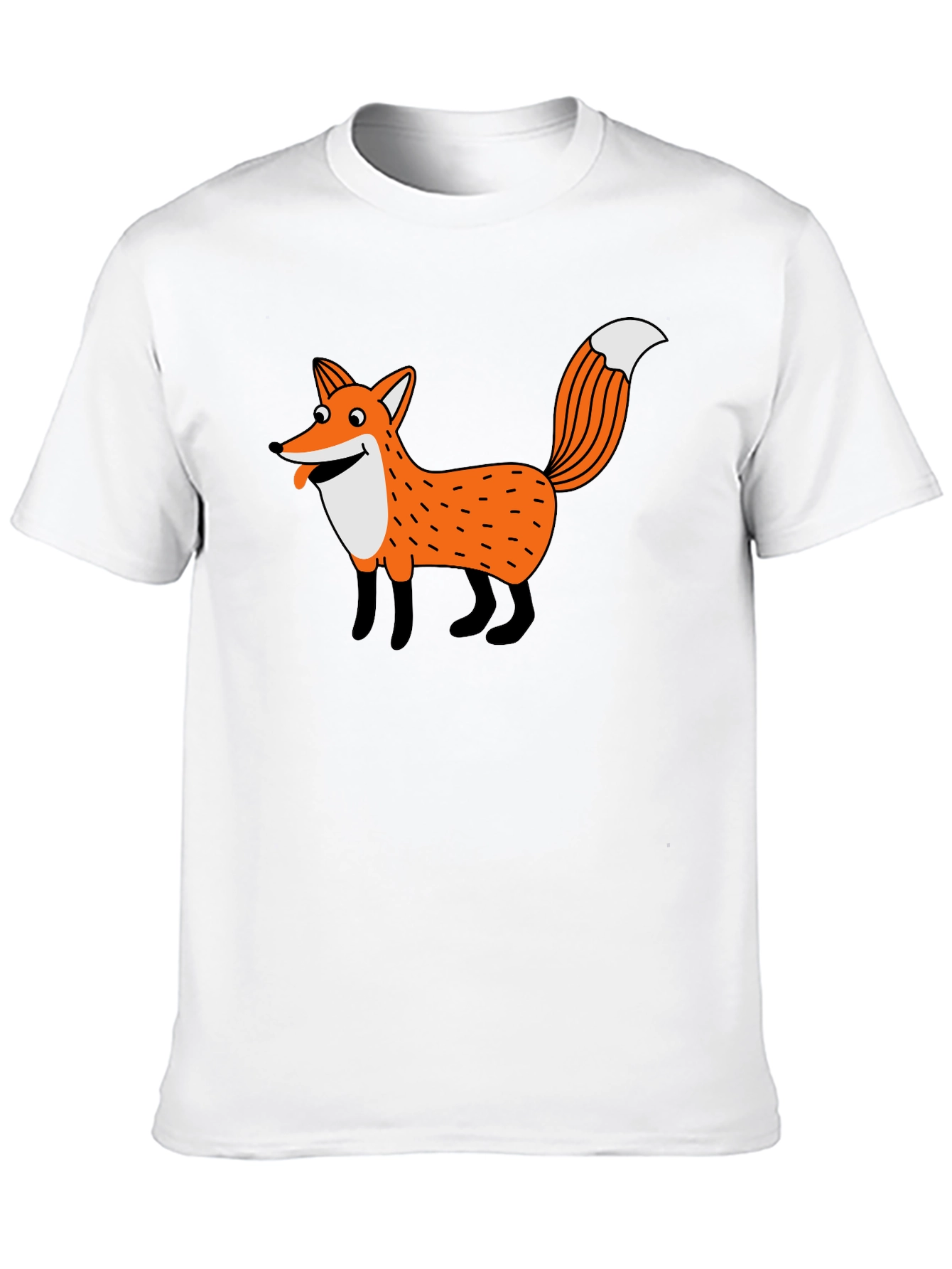 Fox Graphic Tee - Mens Black T-Shirt
