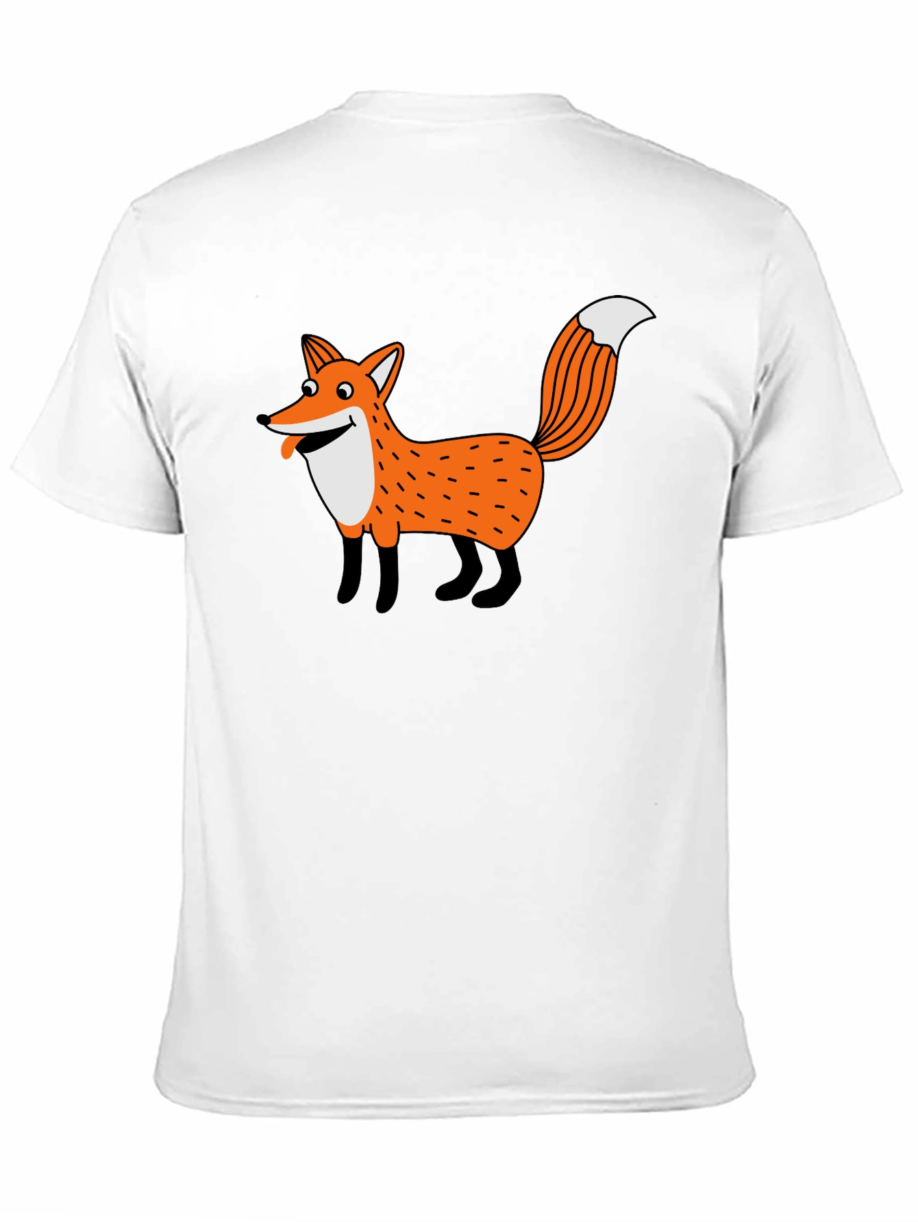 Fox Graphic Tee - Mens Black T-Shirt