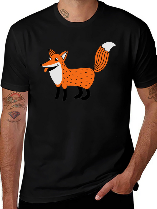 Fox Graphic Tee - Mens Black T-Shirt