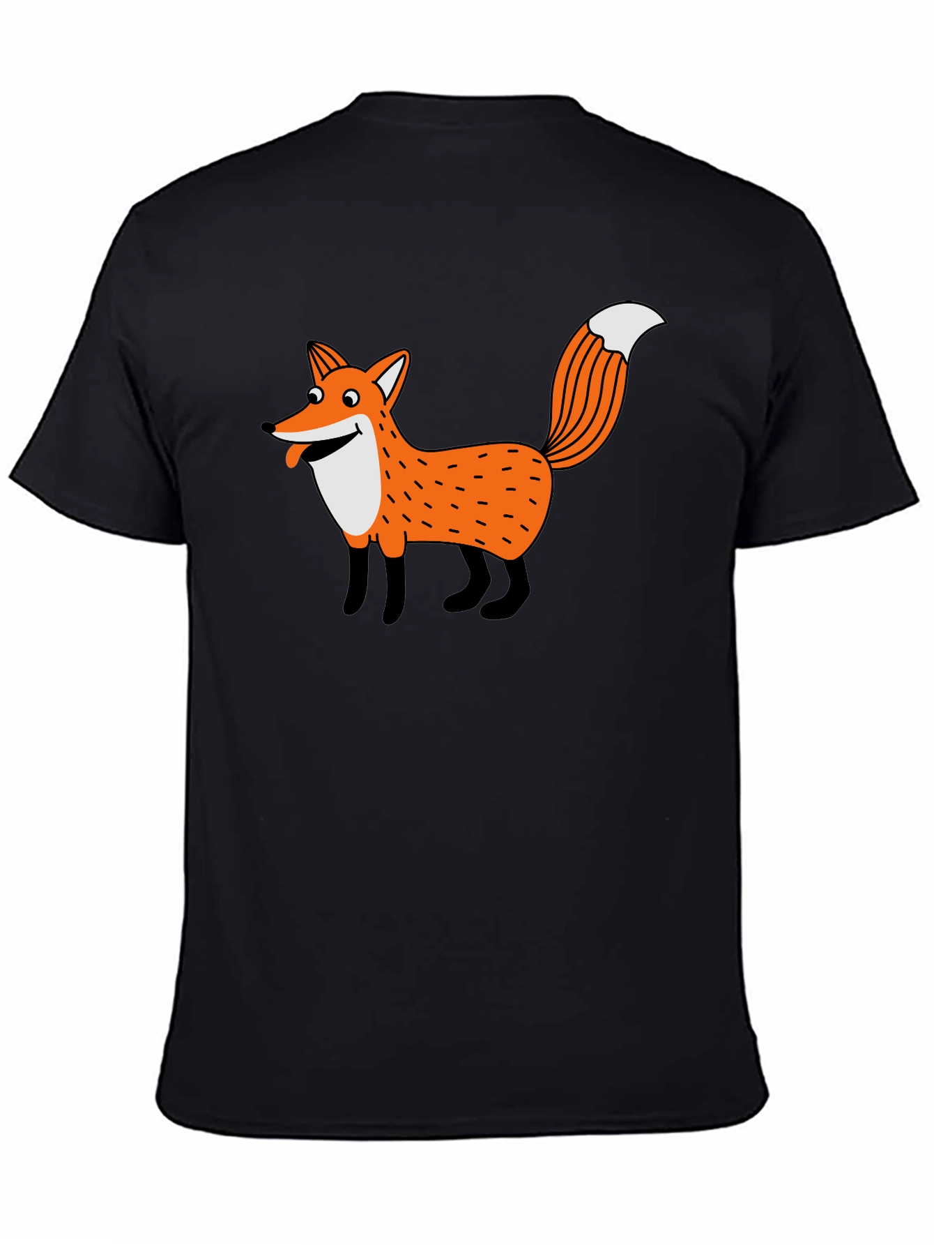 Fox Graphic Tee - Mens Black T-Shirt