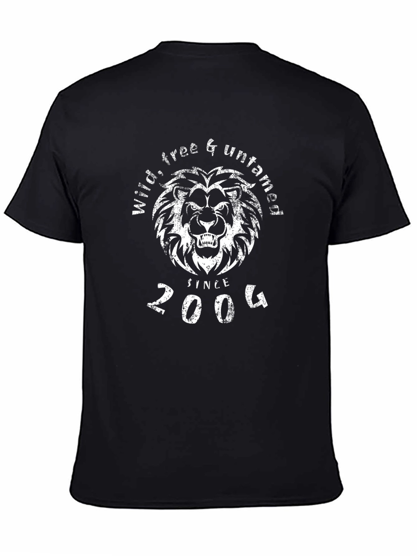 Wild & Untamed Lion Graphic Tee - Since 2004