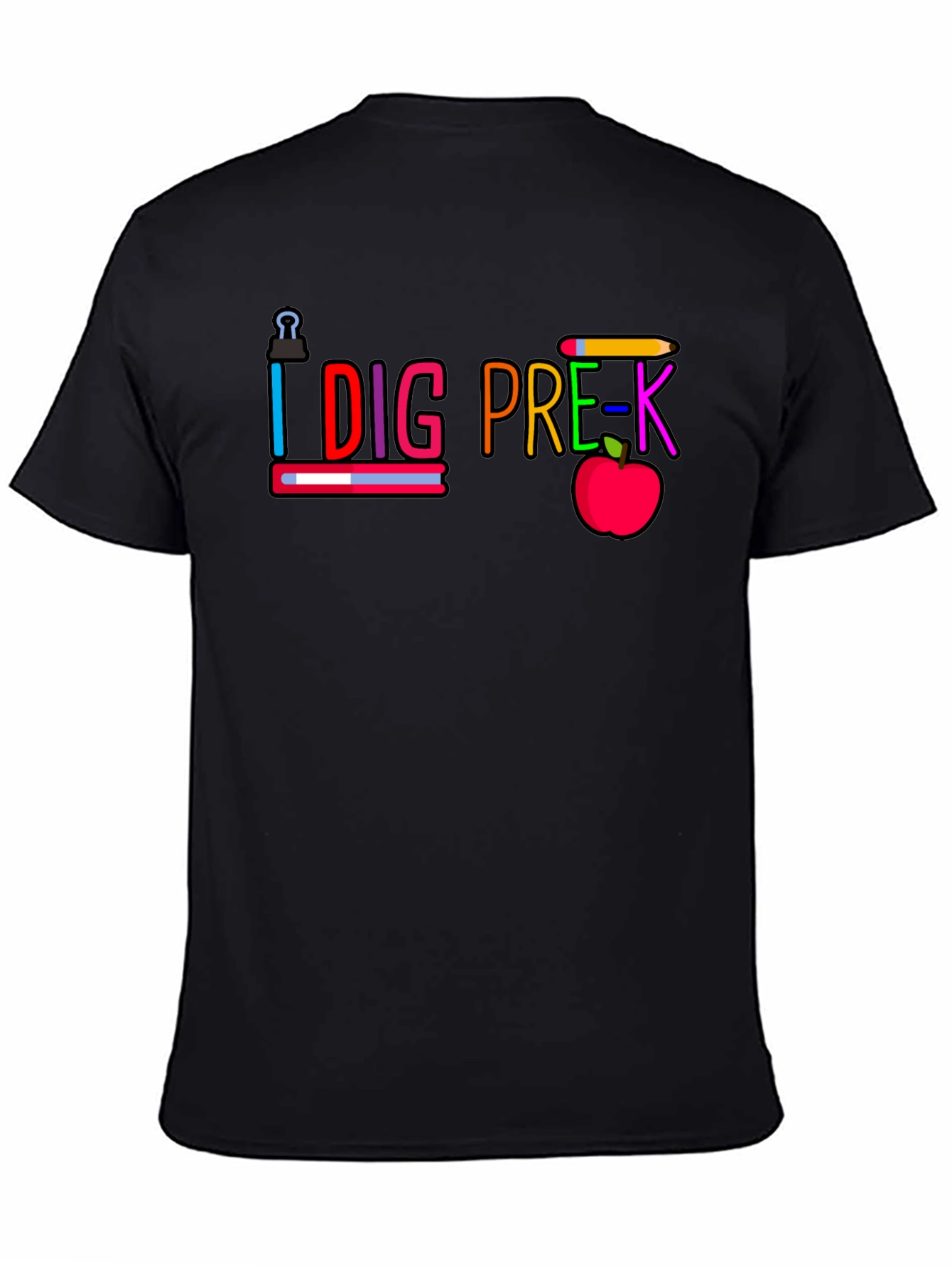 I Dig Pre-K Teacher T-Shirt Back to School Tee