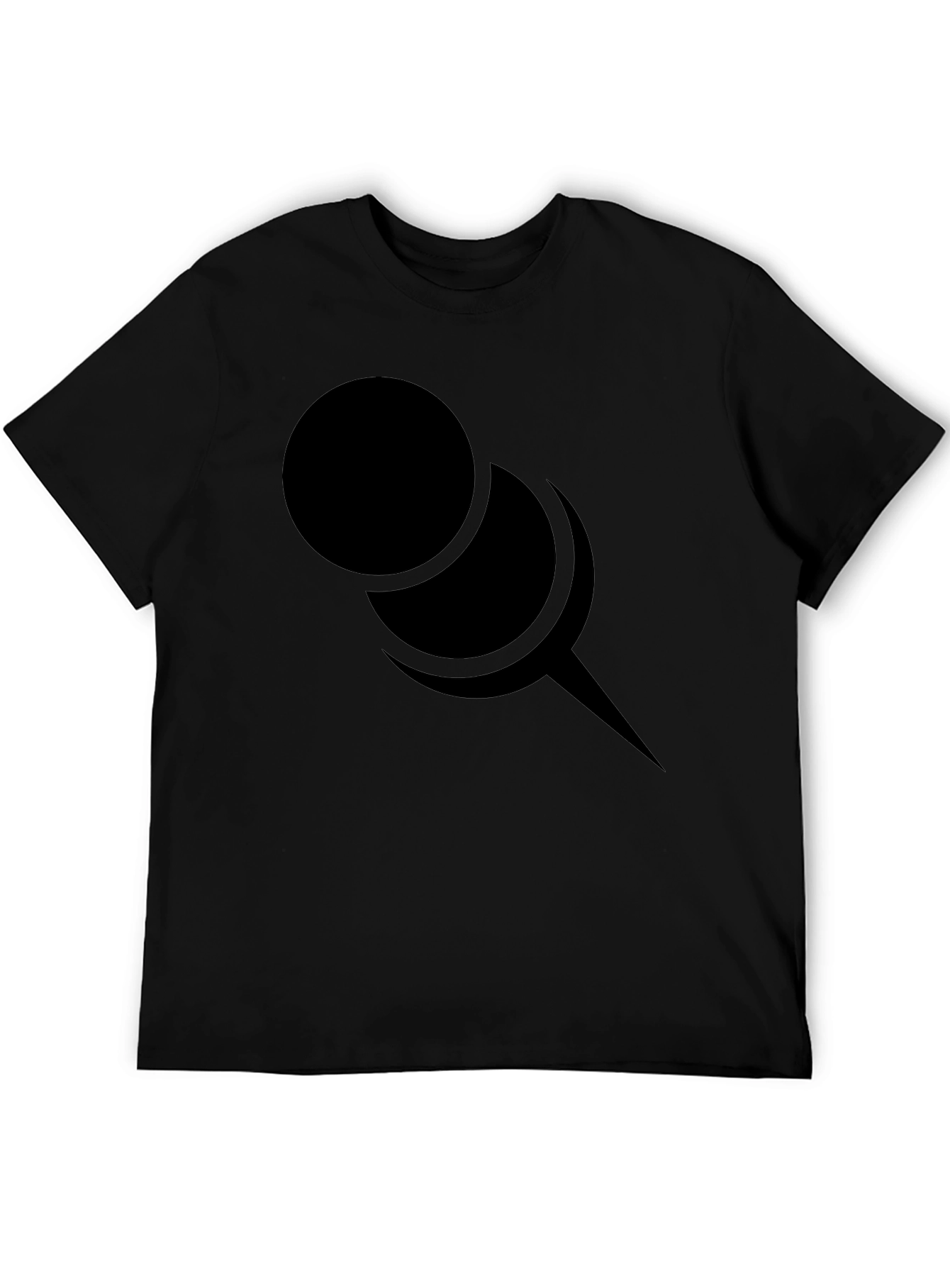 Abstract Pin Graphic T-Shirt