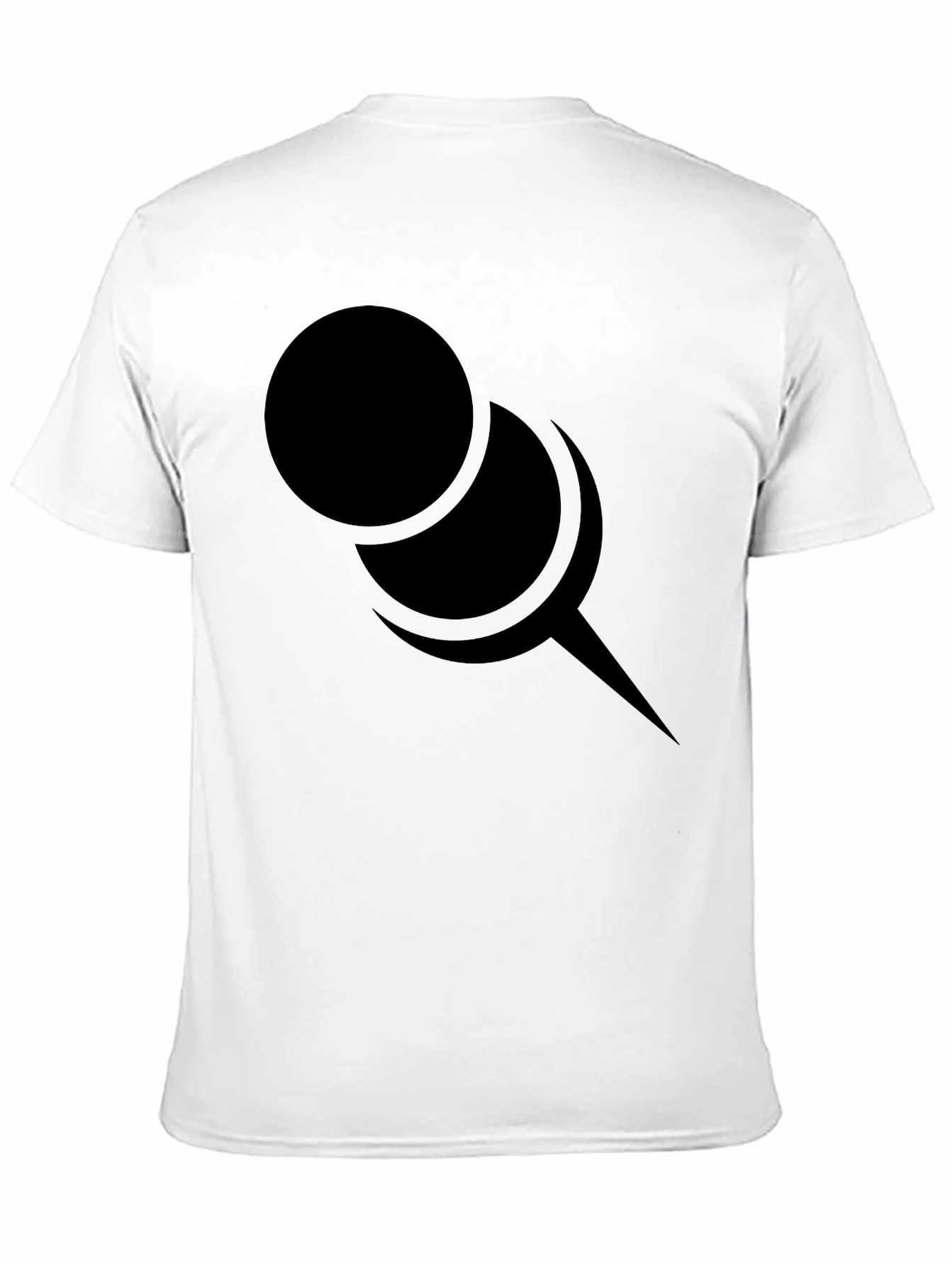 Abstract Pin Graphic T-Shirt