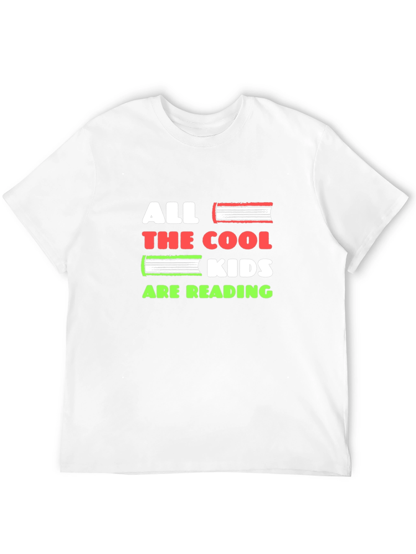 Cool Kids Reading Graphic T-Shirt