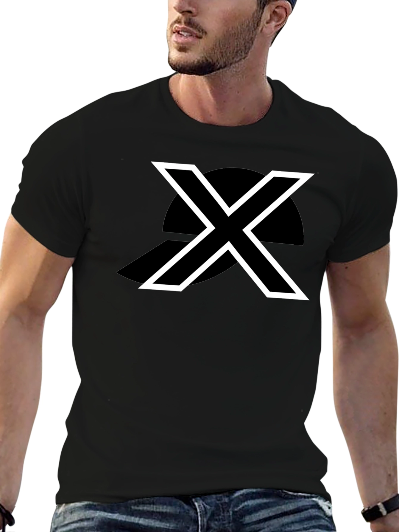 Graphic X T-Shirt - Casual Style