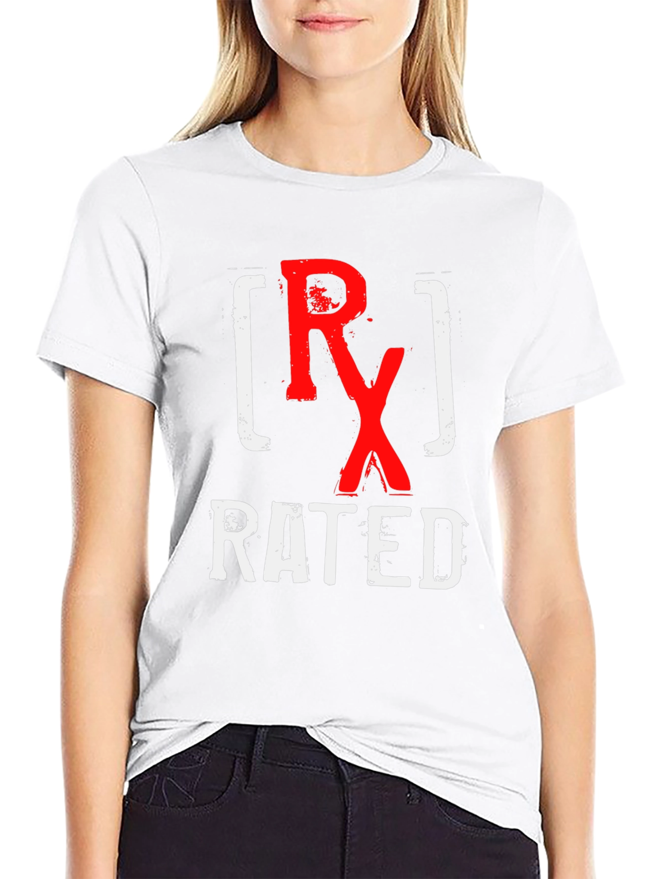 RX Rated Graphic Tee - Novelty T-Shirt