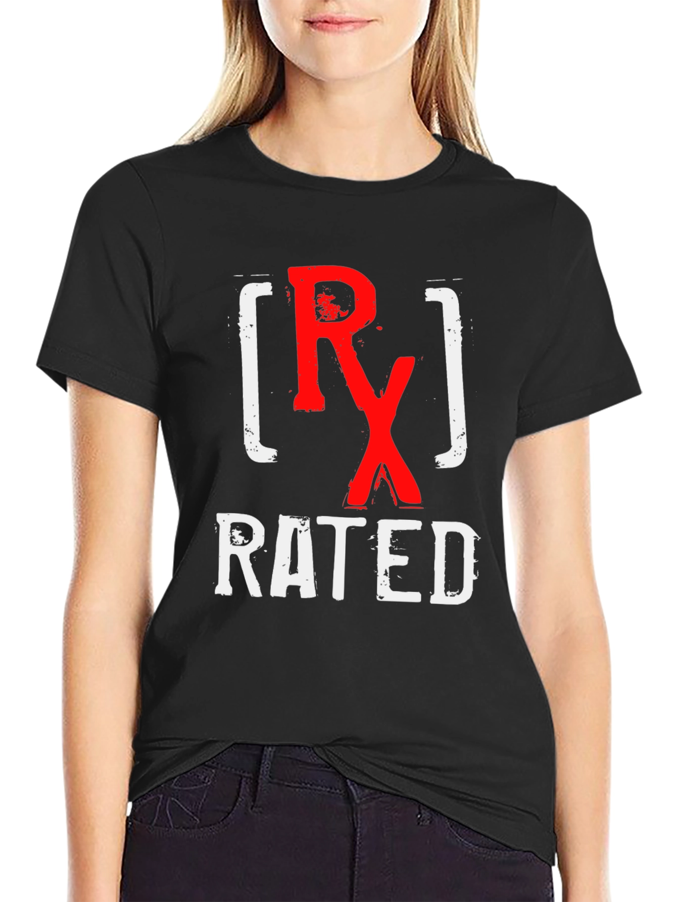 RX Rated Graphic Tee - Novelty T-Shirt