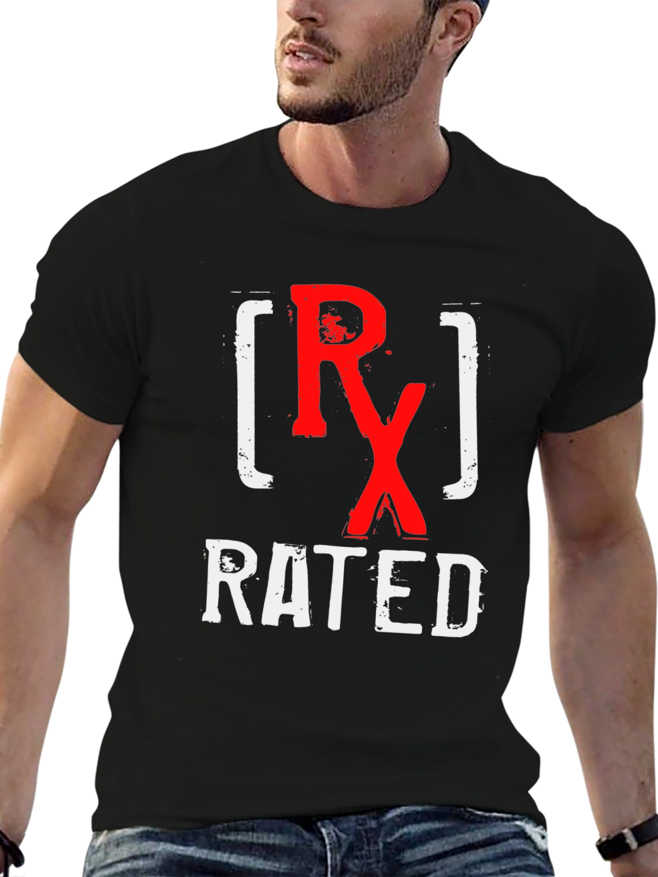 RX Rated Graphic Tee - Novelty T-Shirt