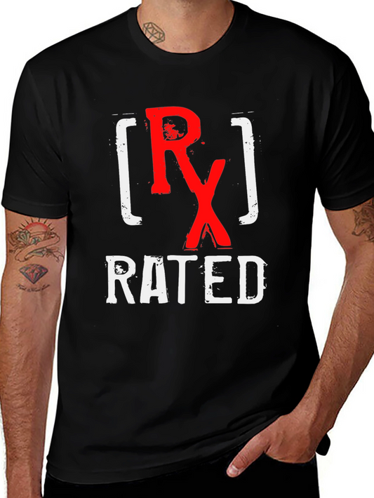 RX Rated Graphic Tee - Novelty T-Shirt