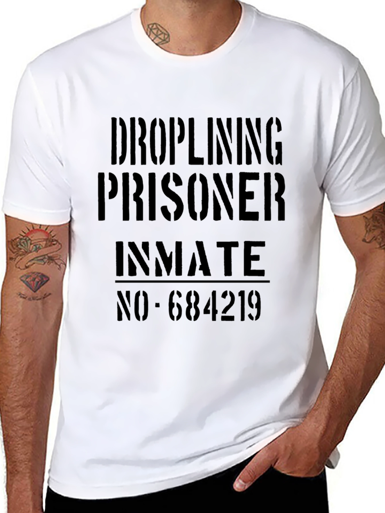Drop Lining Prisoner T-Shirt