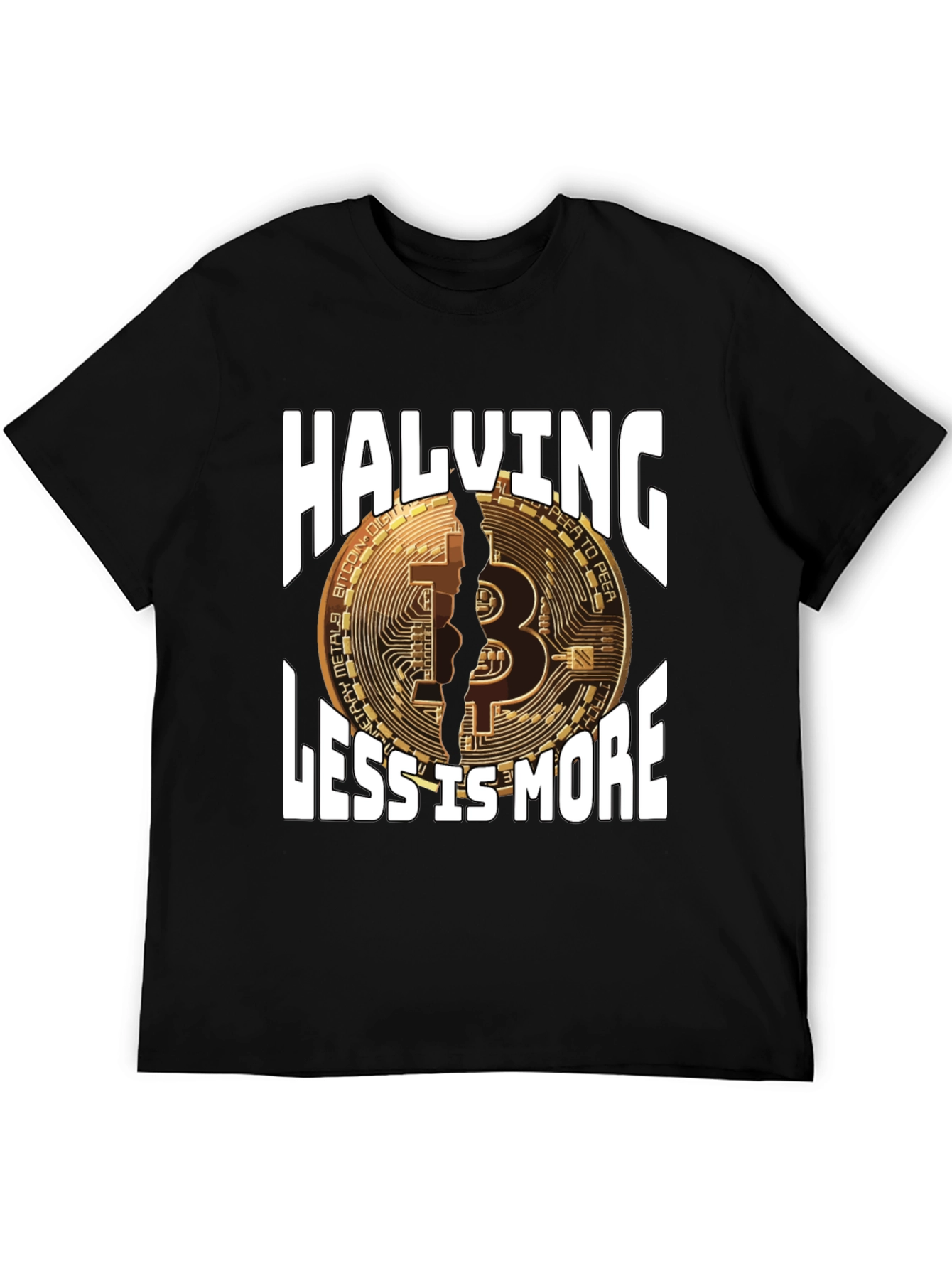 Bitcoin Halving T-Shirt - Less is More