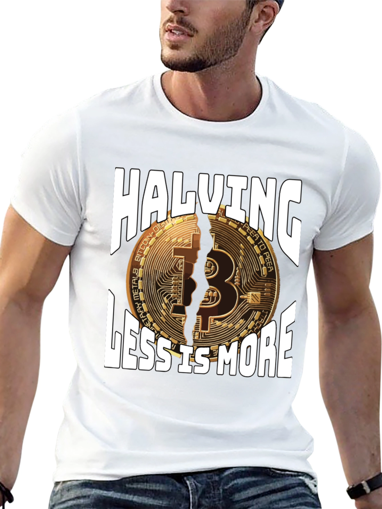 Bitcoin Halving T-Shirt - Less is More