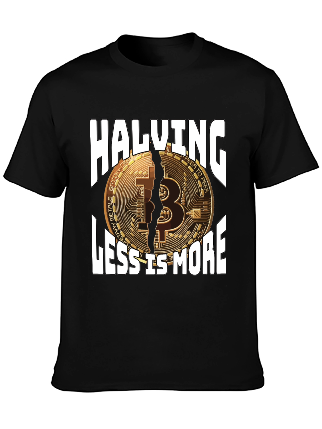 Bitcoin Halving T-Shirt - Less is More