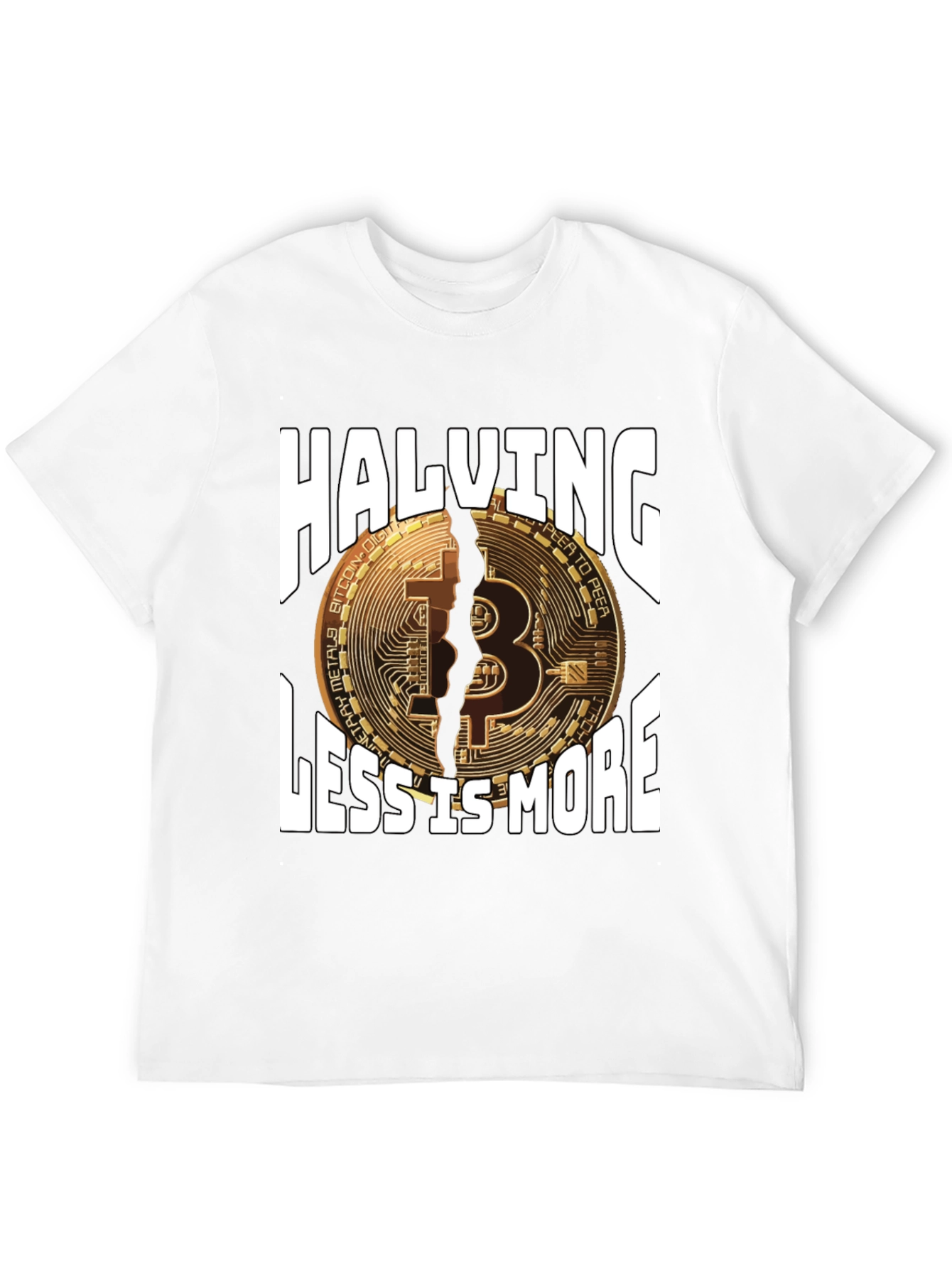 Bitcoin Halving T-Shirt - Less is More