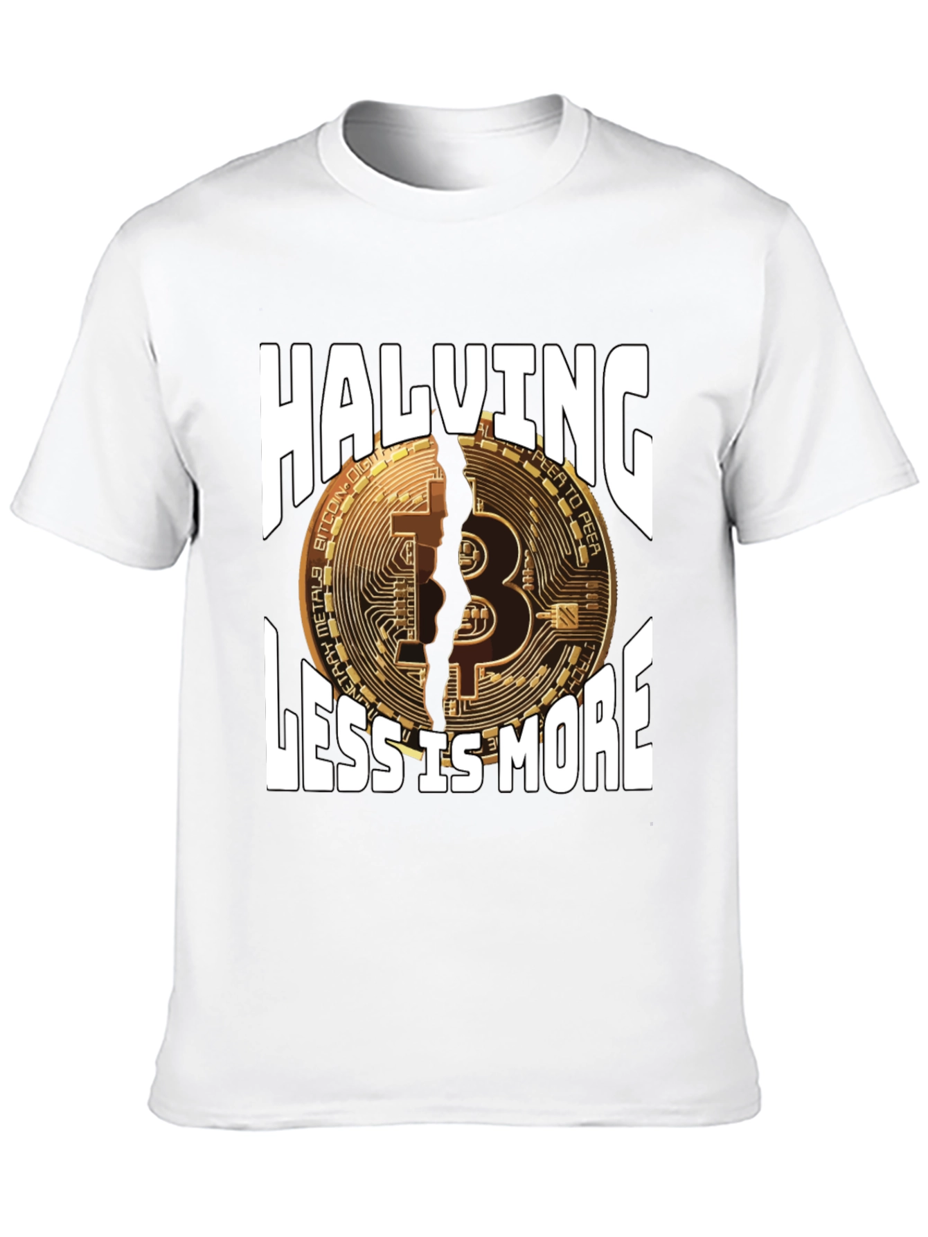 Bitcoin Halving T-Shirt - Less is More