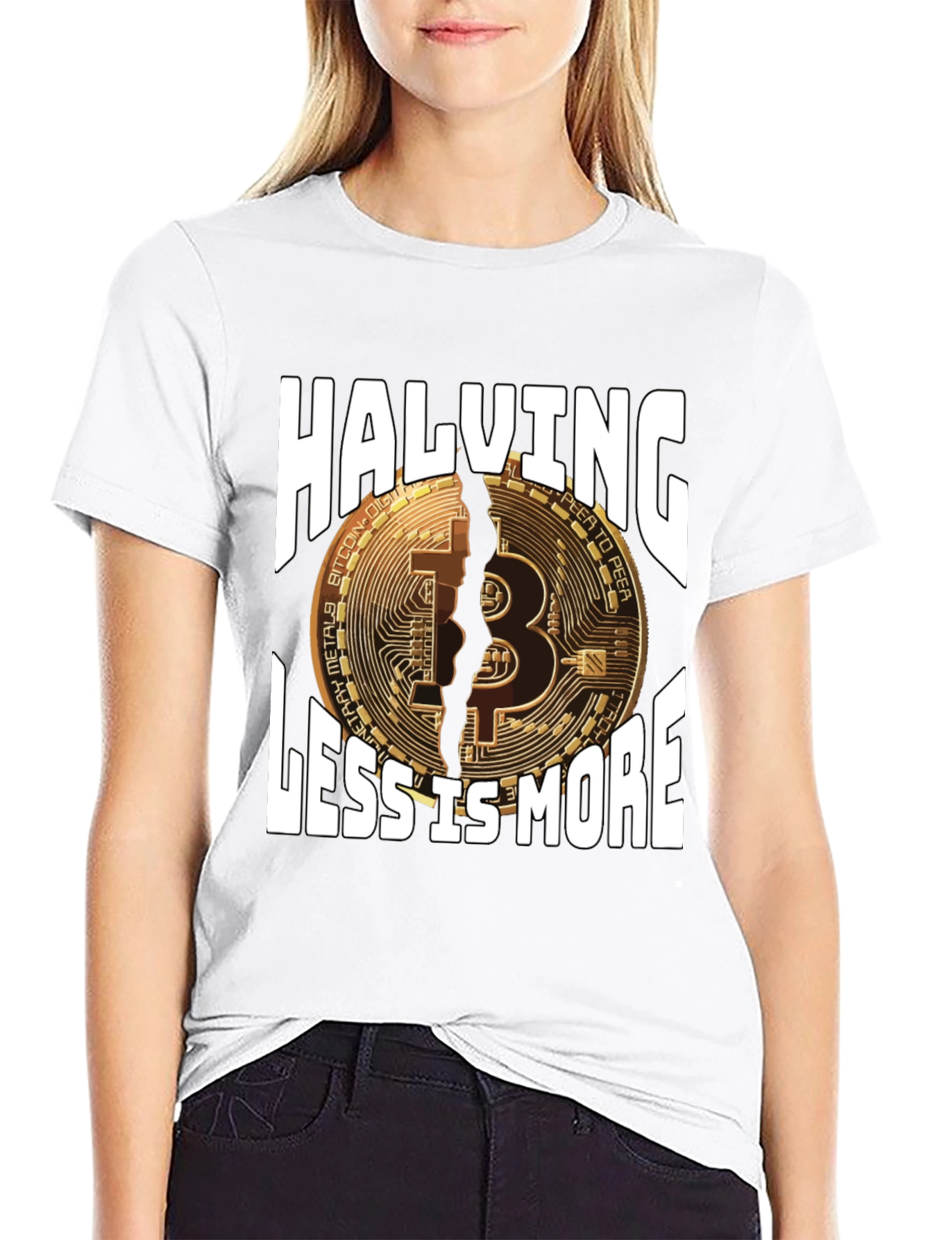Bitcoin Halving T-Shirt - Less is More