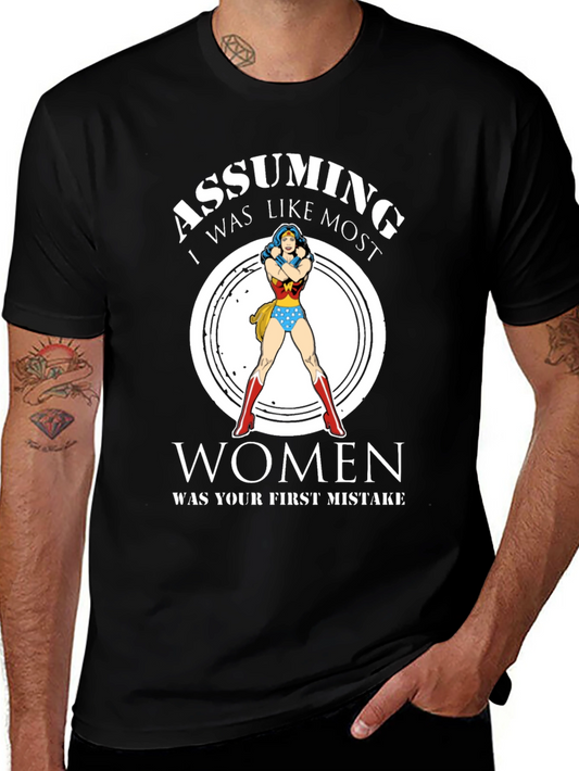 Wonder Woman Graphic T-Shirt - Assuming Women