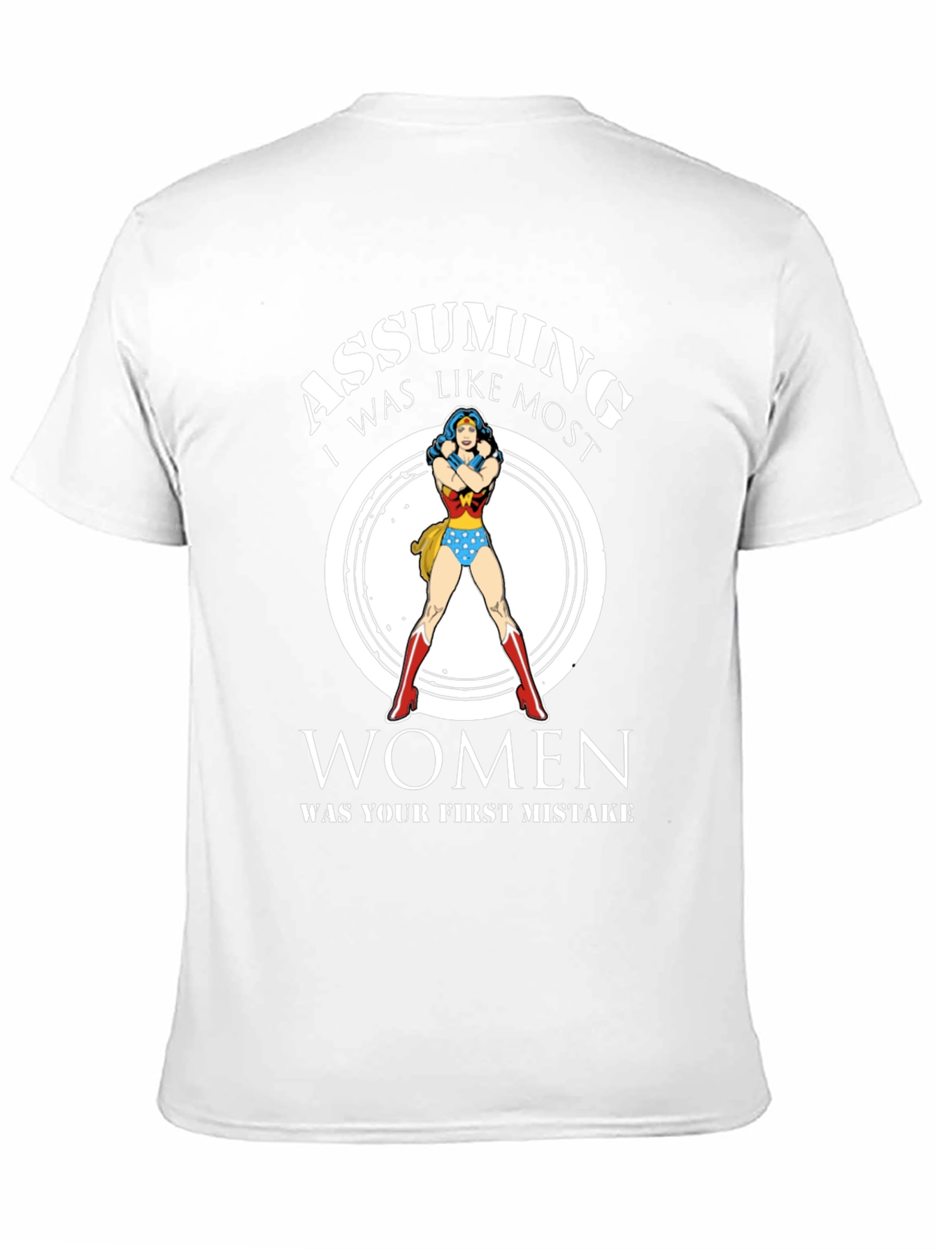 Wonder Woman Graphic T-Shirt - Assuming Women