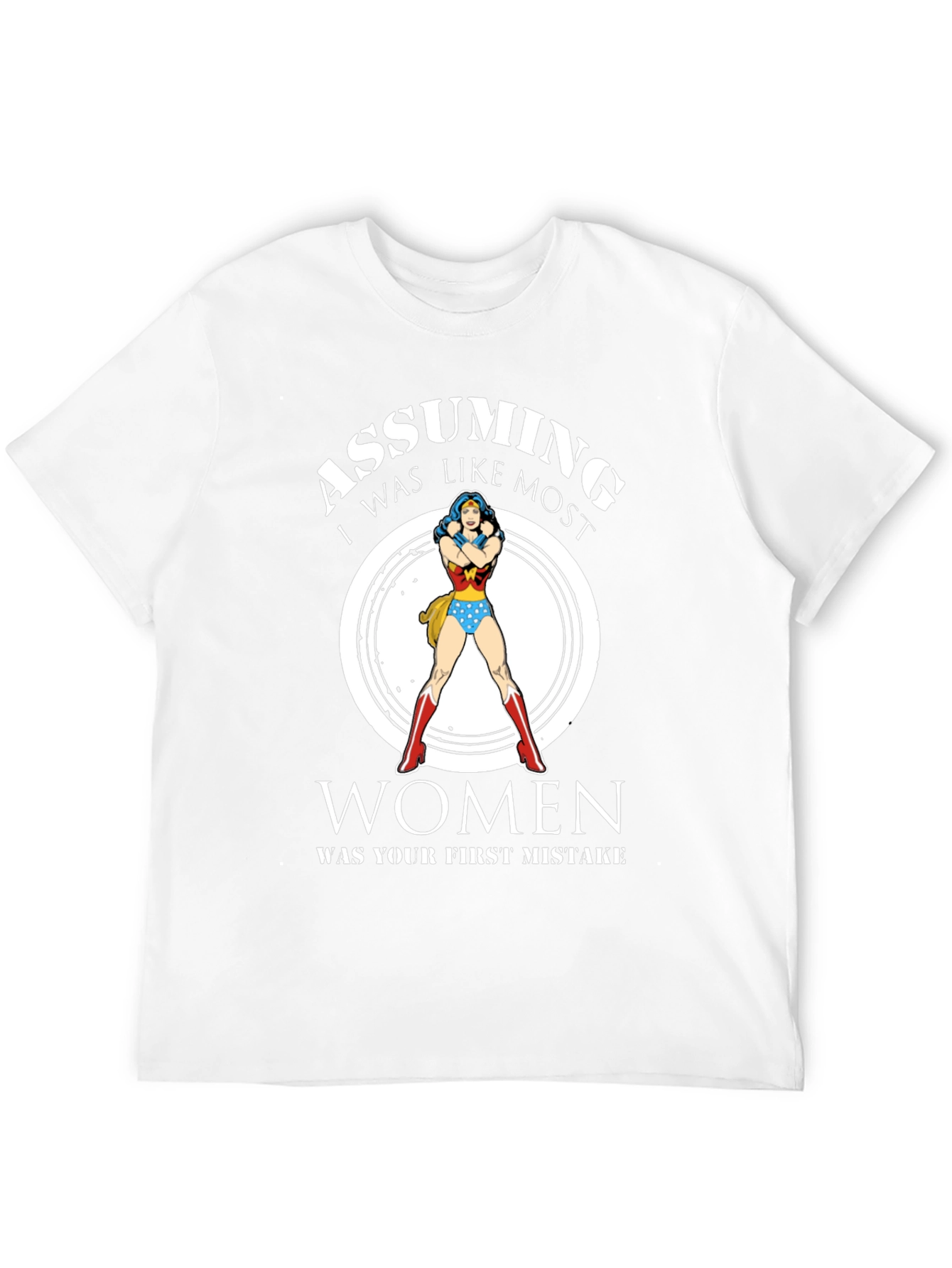 Wonder Woman Graphic T-Shirt - Assuming Women