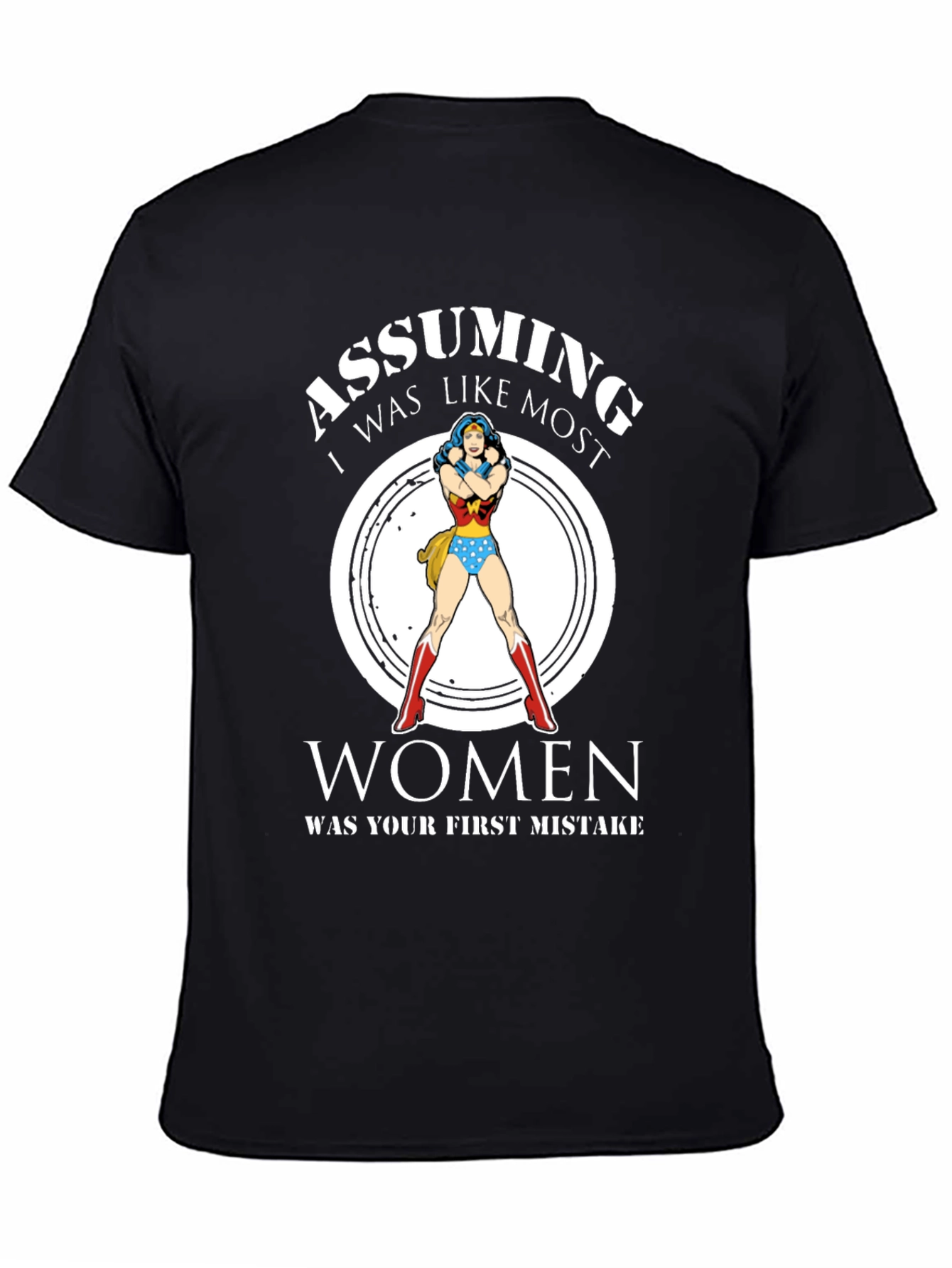 Wonder Woman Graphic T-Shirt - Assuming Women