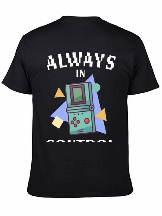 Always In Control Retro Gaming T-Shirt