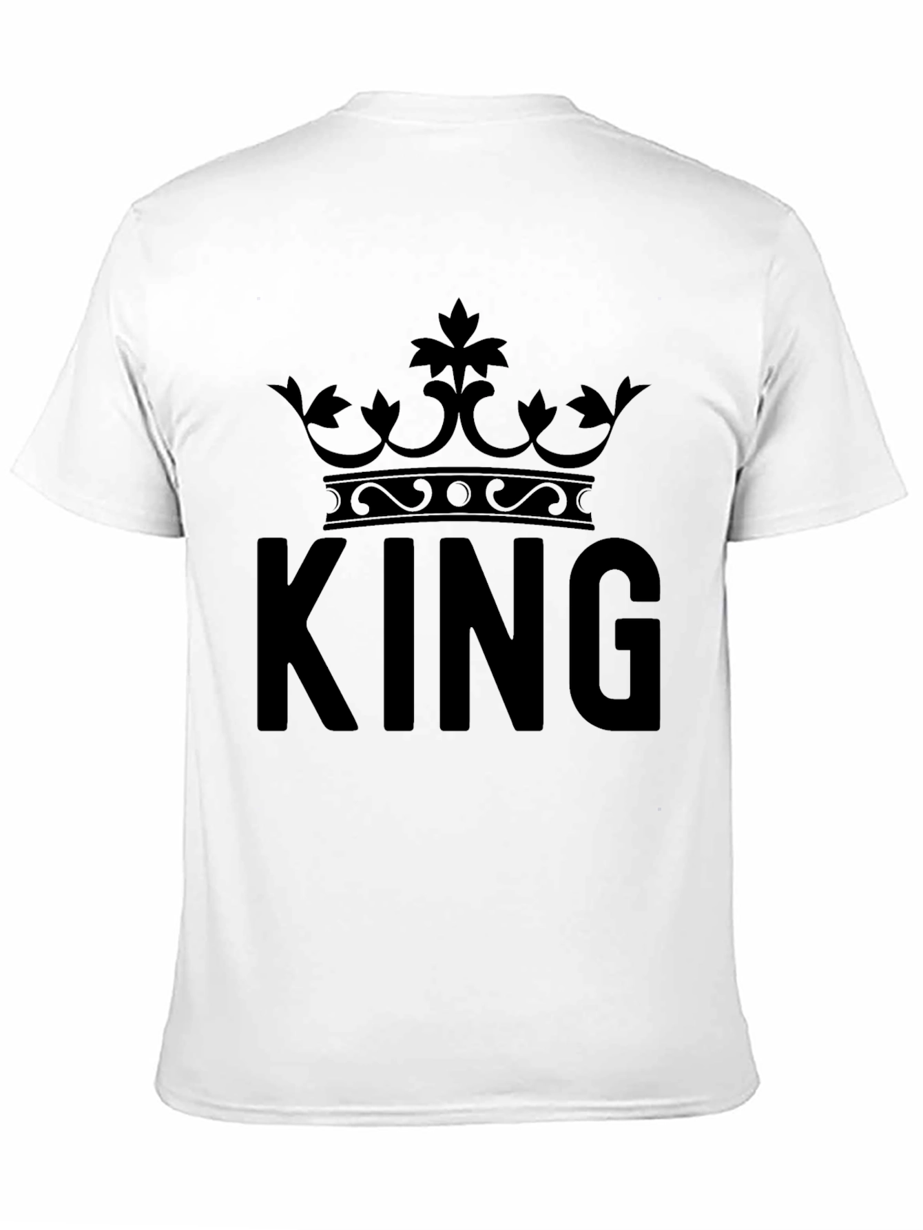 King Crown Graphic Tee - Black
