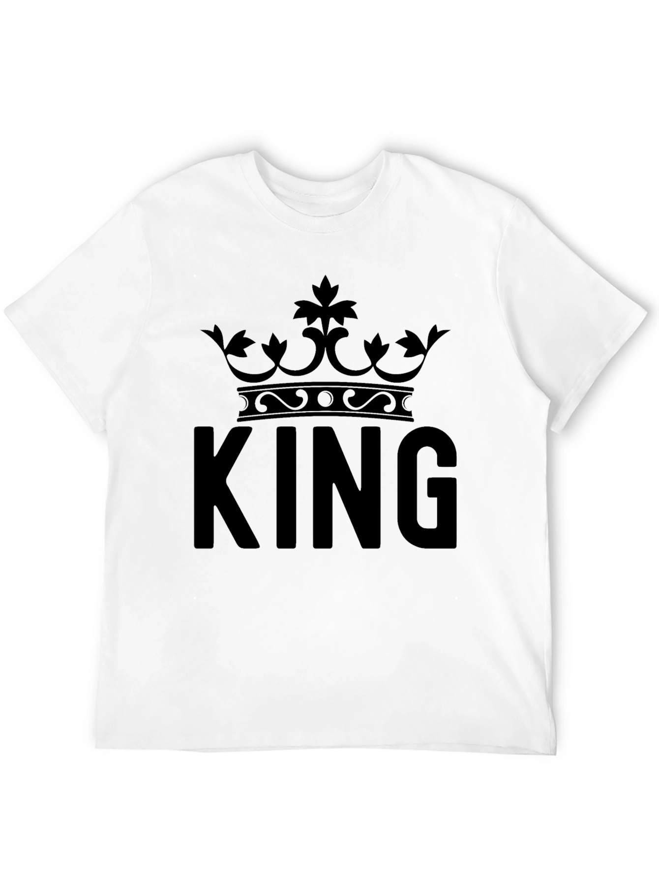 King Crown Graphic Tee - Black