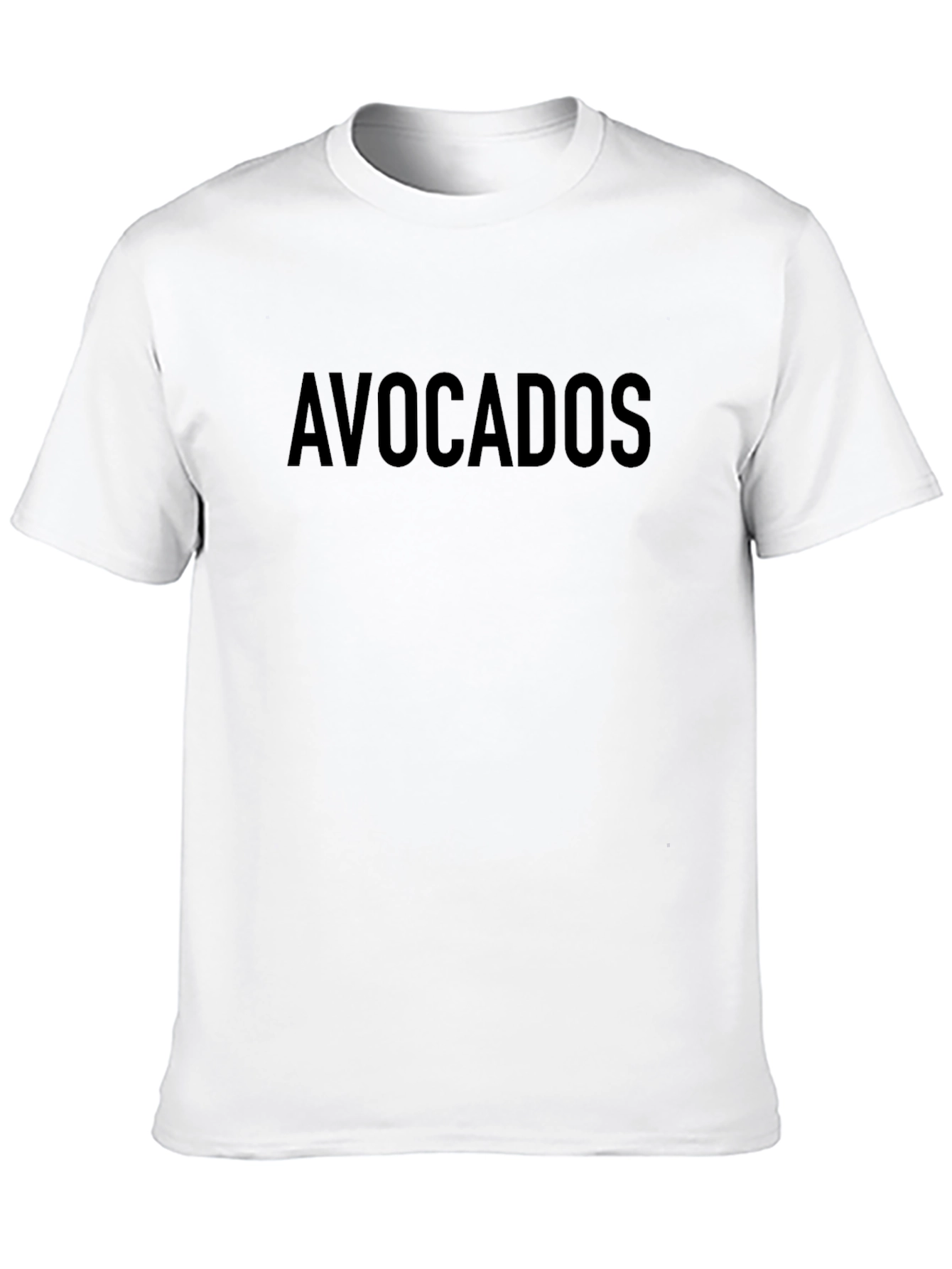 Avocados Graphic T-Shirt - Black Cotton Tee