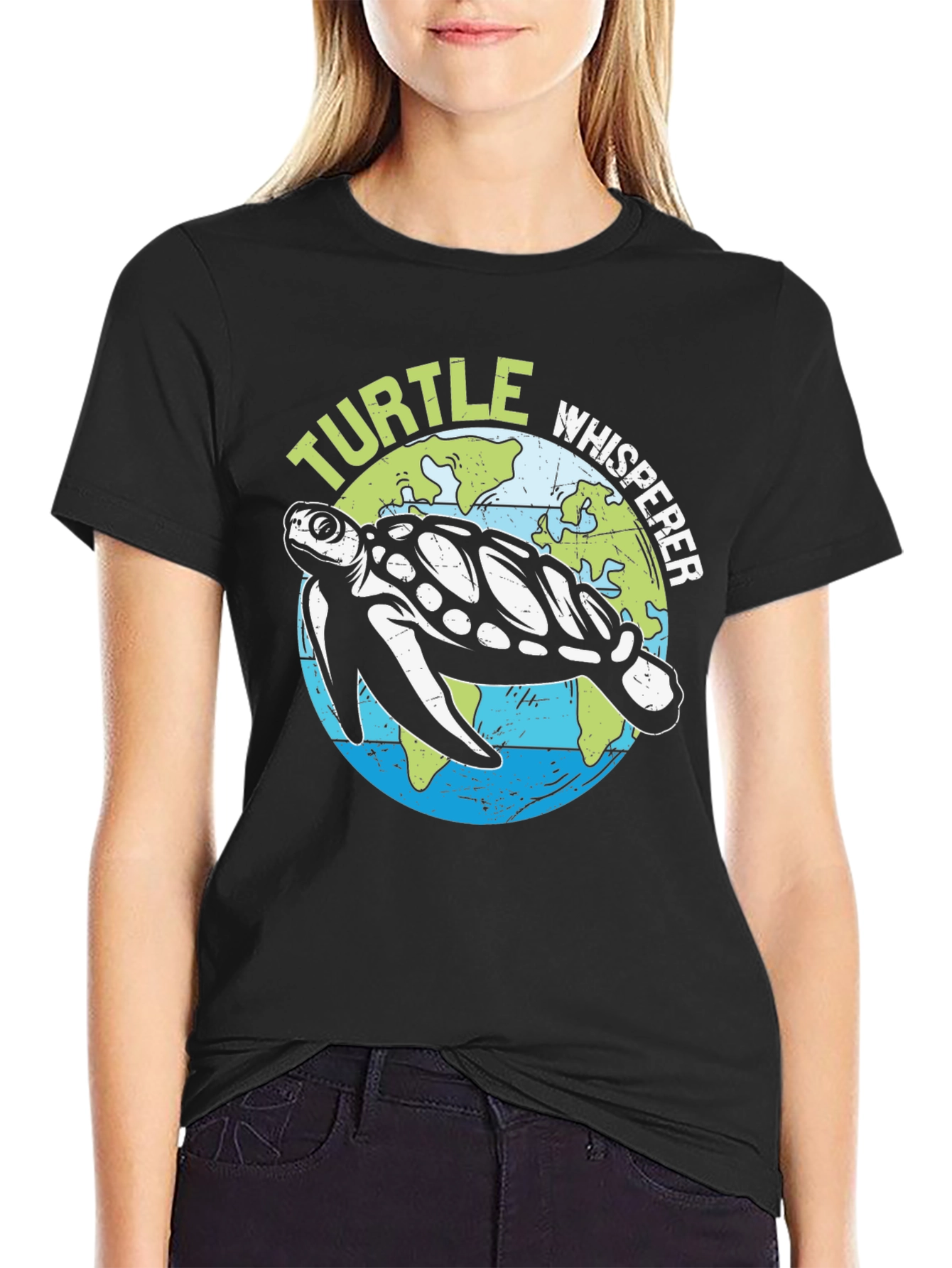 Turtle Whisperer Graphic Tee - Ocean Lover