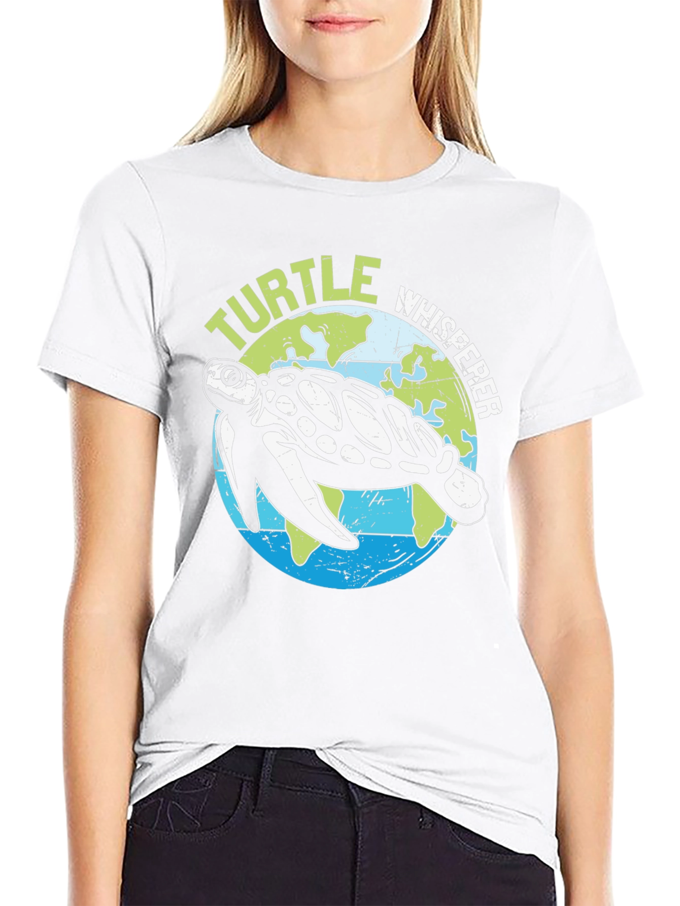 Turtle Whisperer Graphic Tee - Ocean Lover