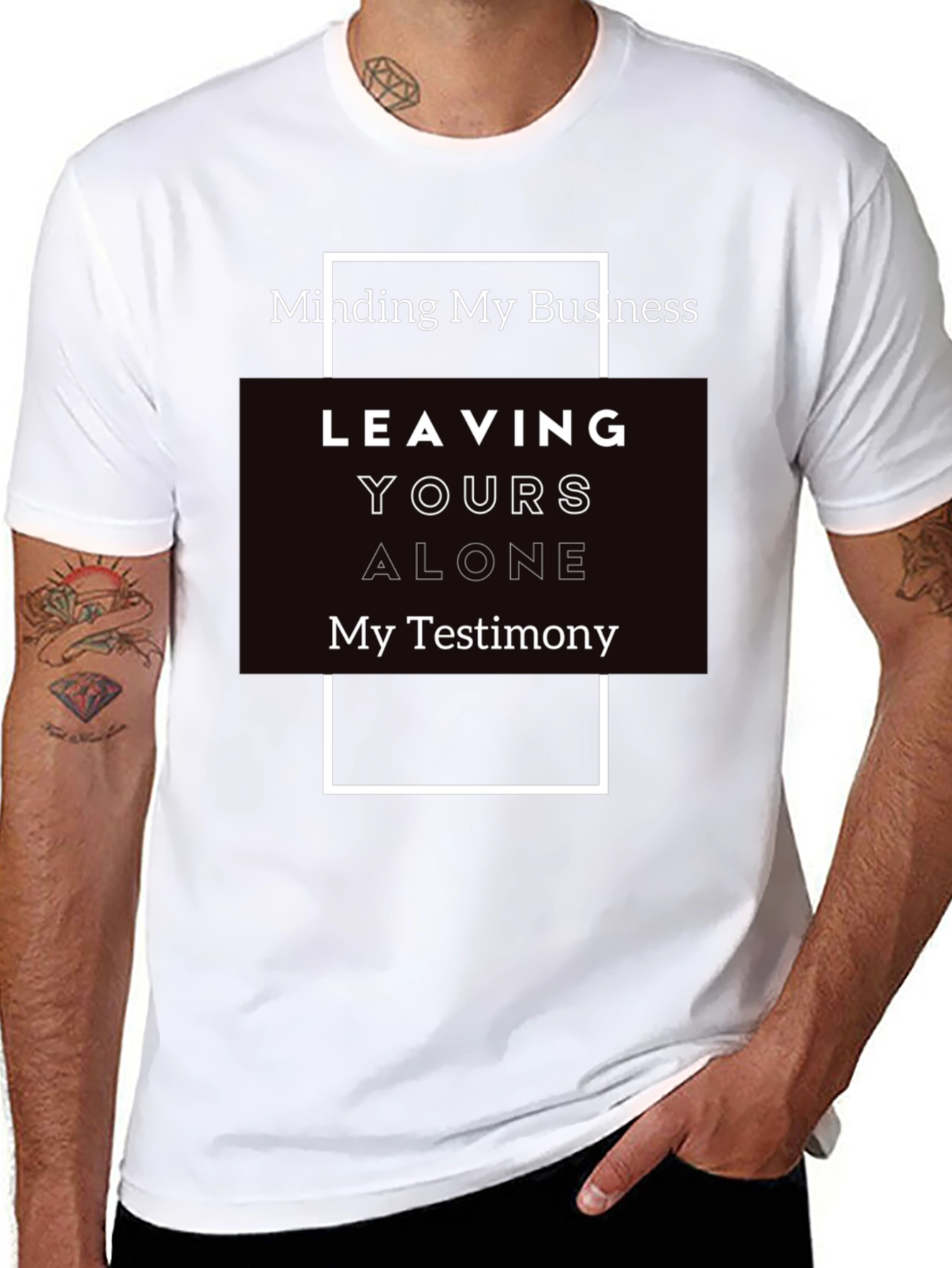 Minding My Business Graphic Tee