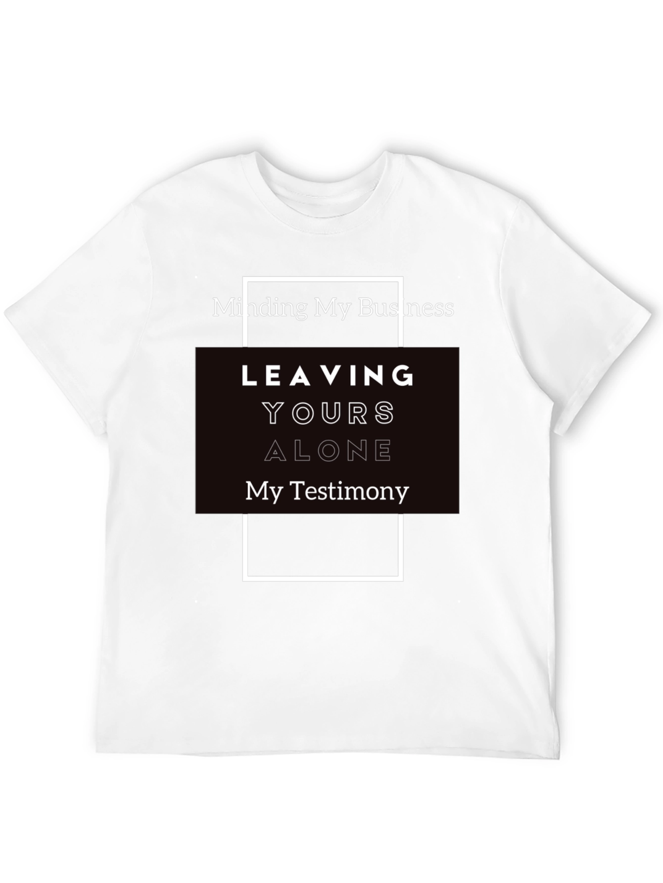Minding My Business Graphic Tee