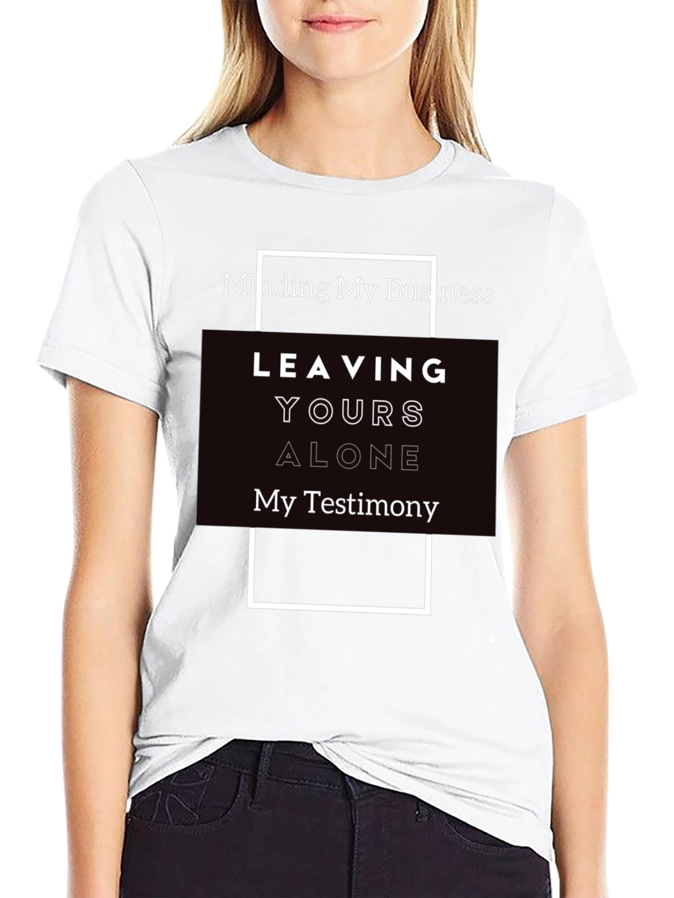 Minding My Business Graphic Tee