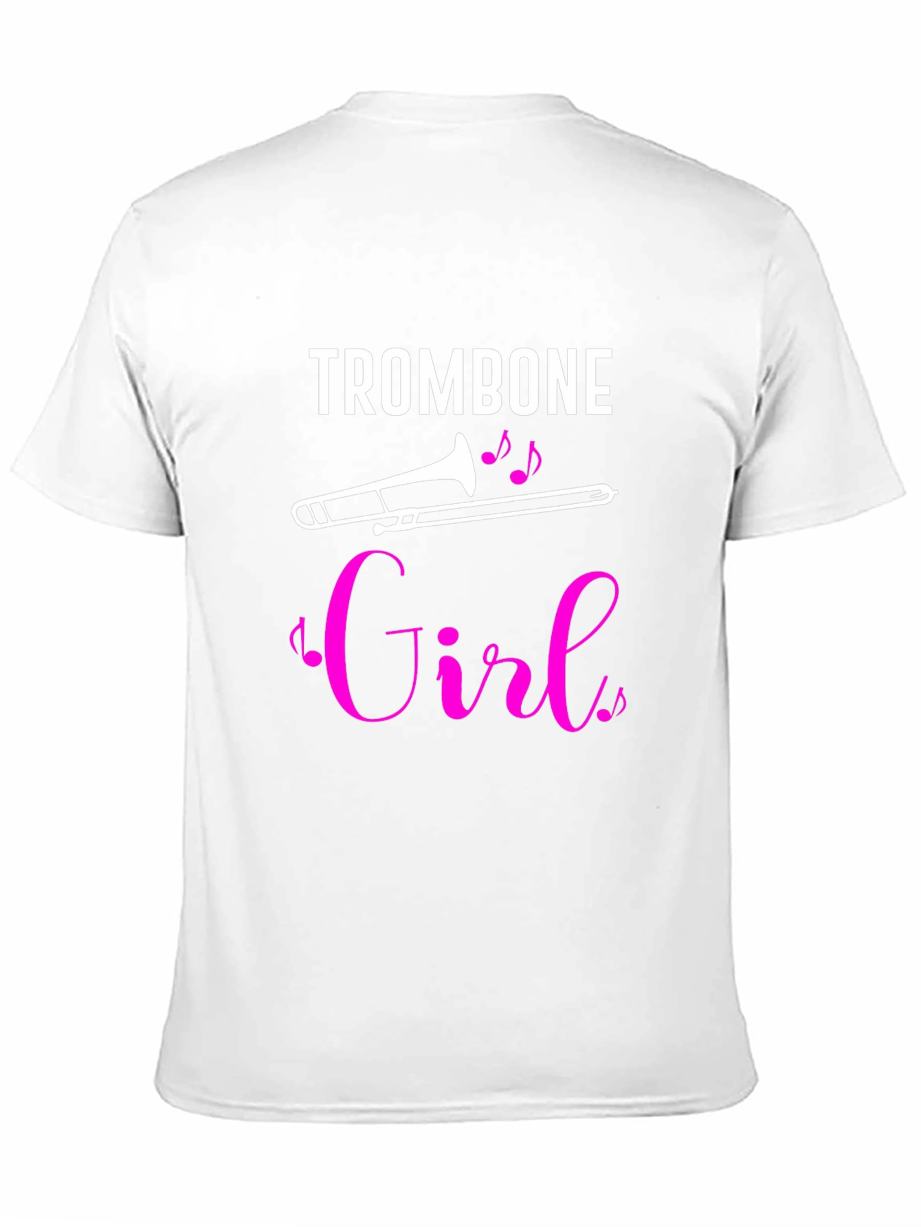 Trombone Girl T-Shirt - Musician Tee