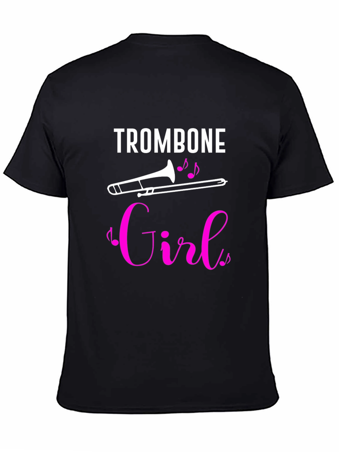 Trombone Girl T-Shirt - Musician Tee