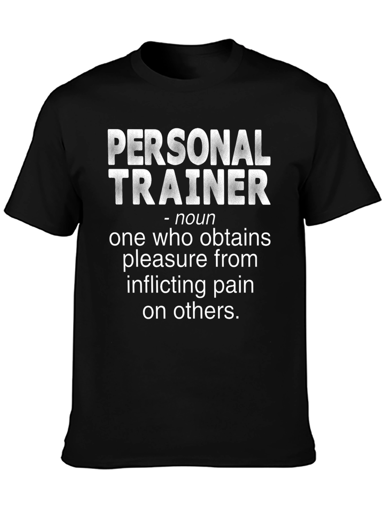 Personal Trainer Definition T-Shirt Funny Workout Gift