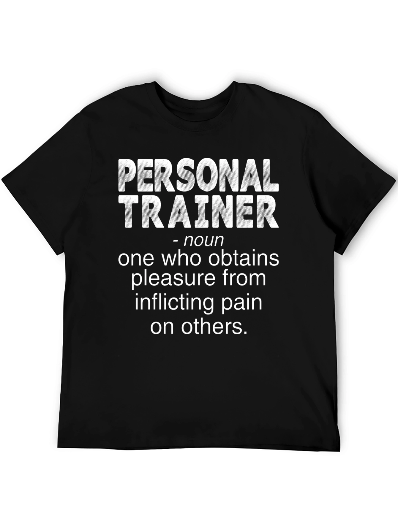 Personal Trainer Definition T-Shirt Funny Workout Gift